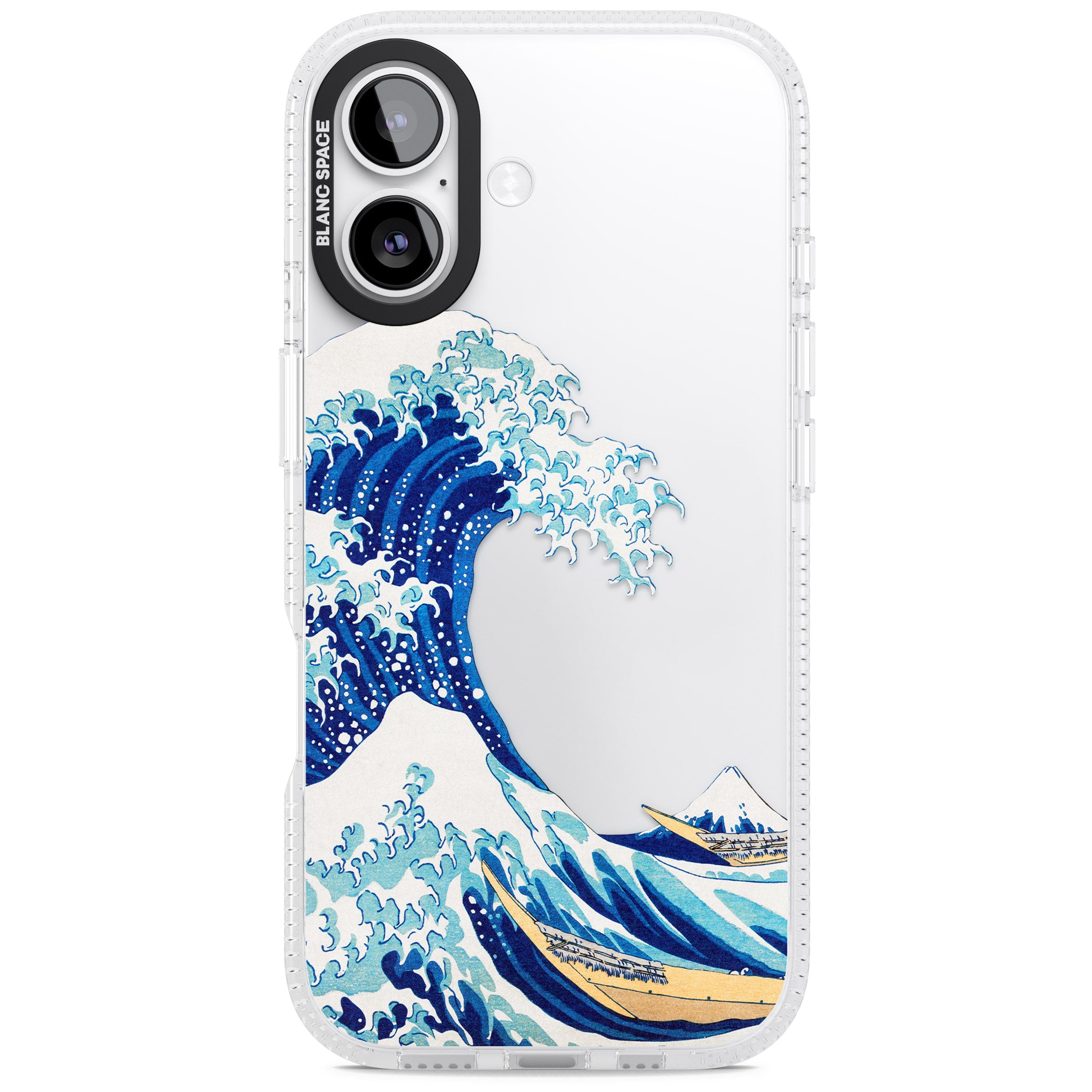 The Great Wave Of Kanagawa iPhone 17 Impact Air Clear Phone Case