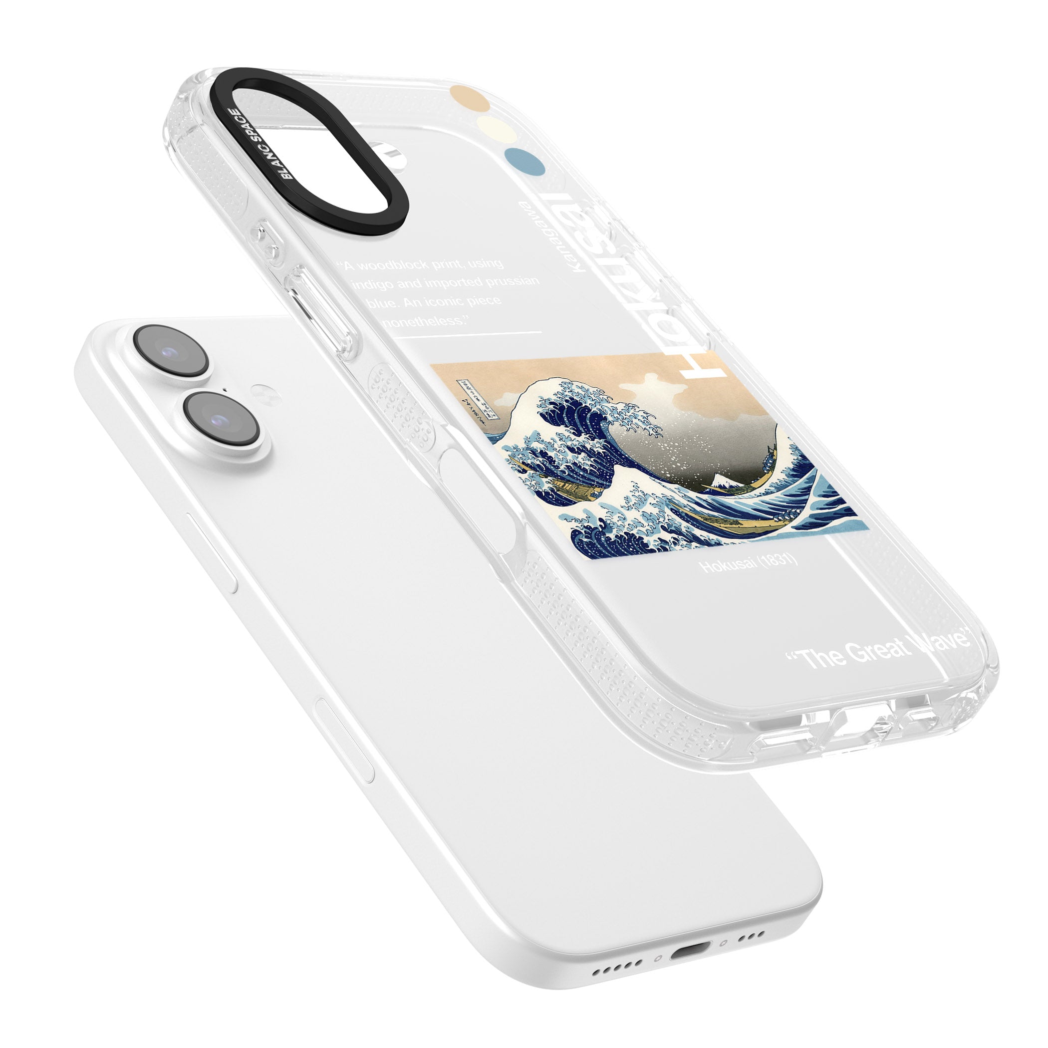The Great Wave iPhone 17 Impact Air Clear Phone Case Colours
