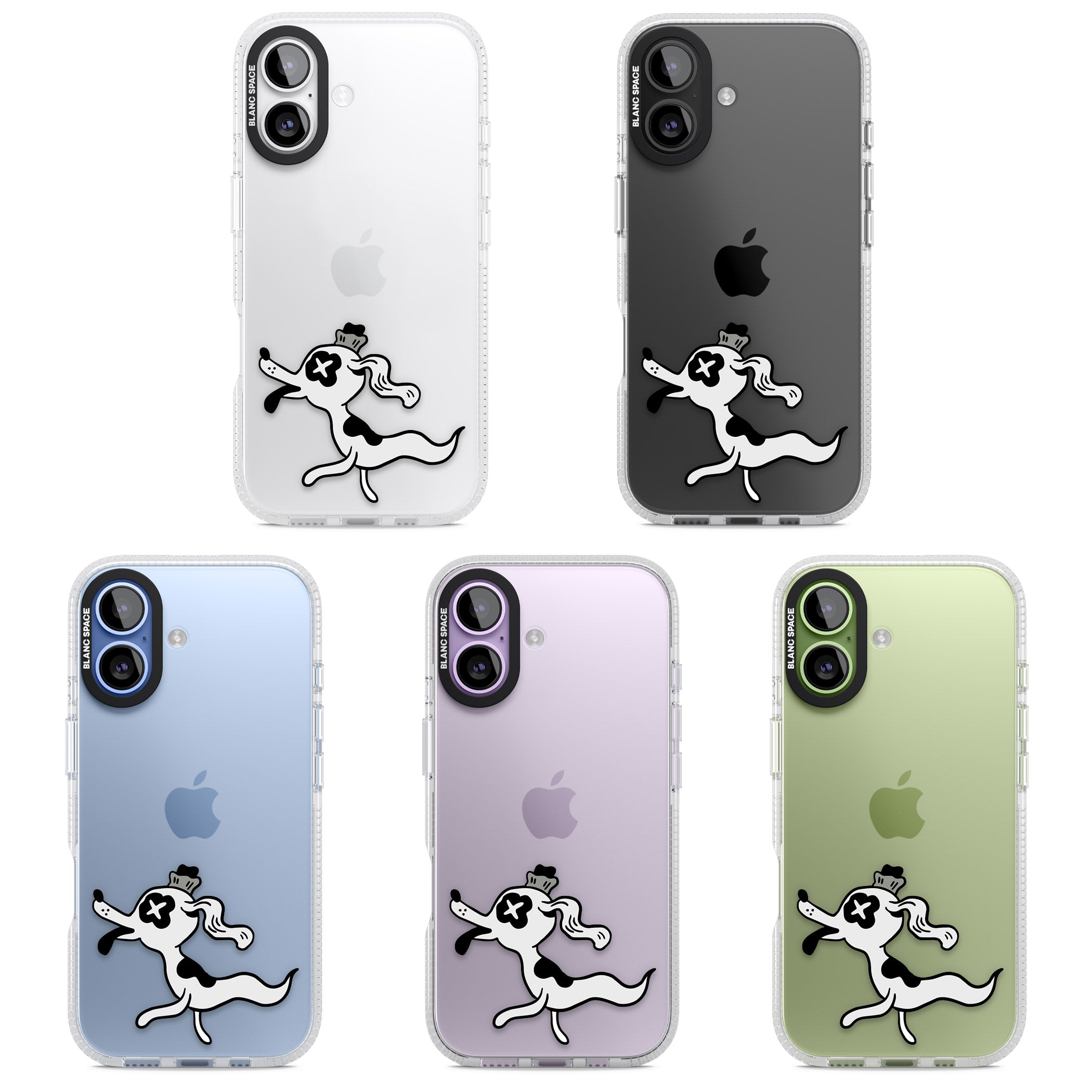 Dog Spirit iPhone 17 Impact Air Clear Phone Case APT Impact Protection