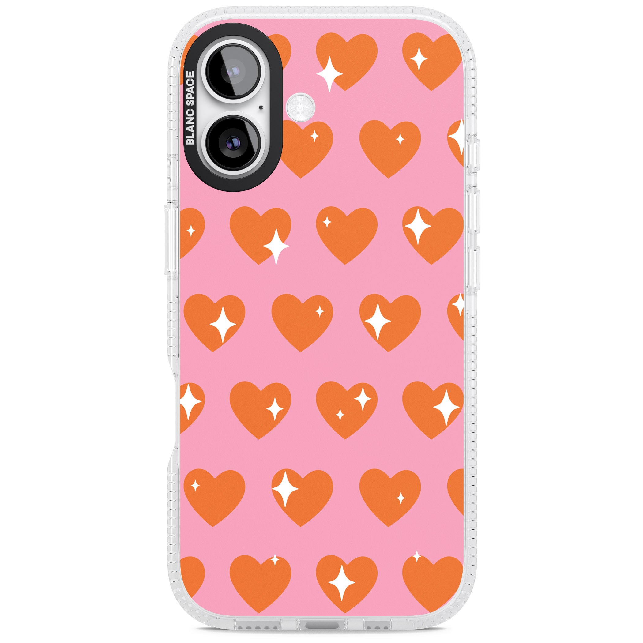 Sweet Hearts (Sunset) iPhone 17 Impact Air Clear Phone Case