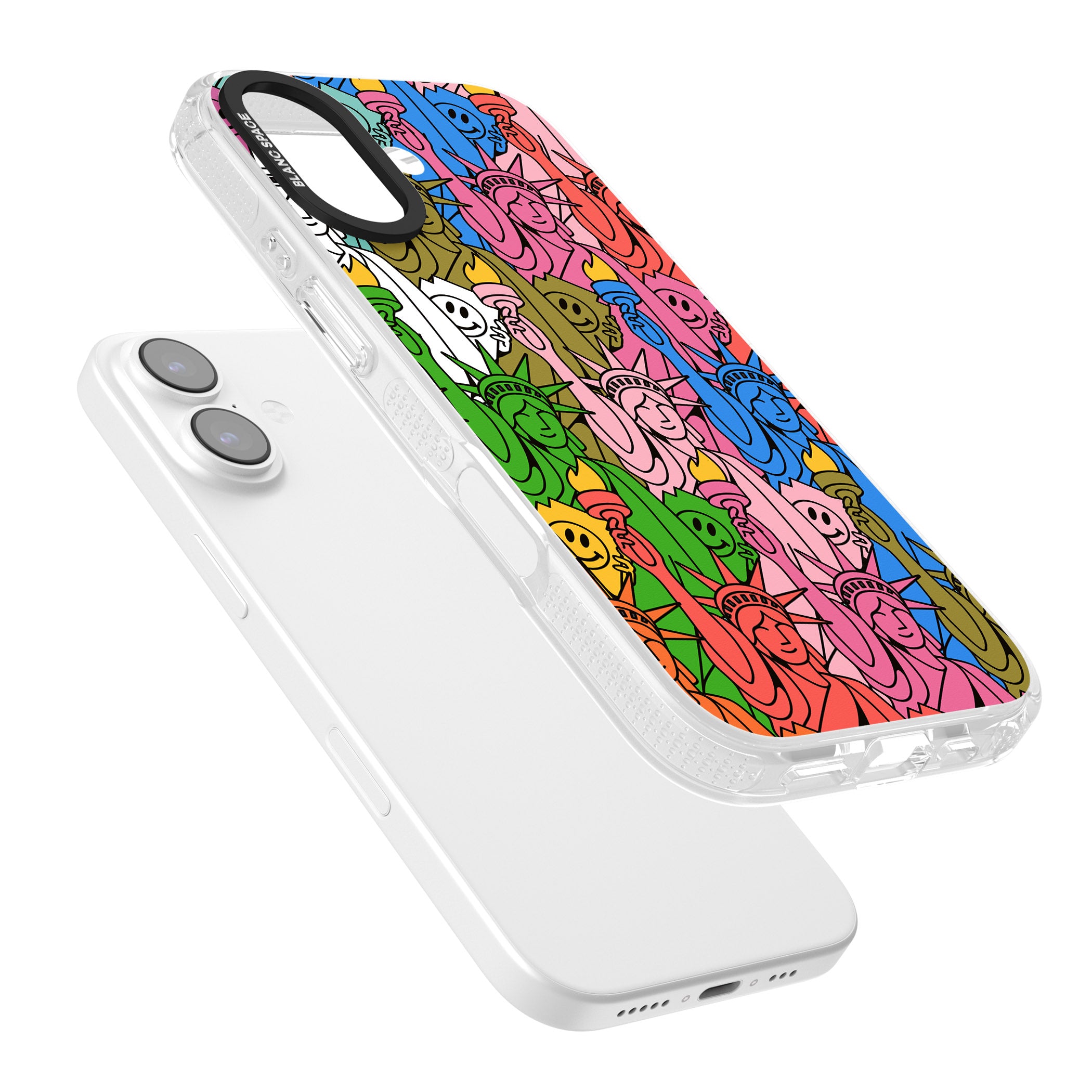 Multicolour Liberty Pattern iPhone 17 Impact Air Clear Phone Case Colours