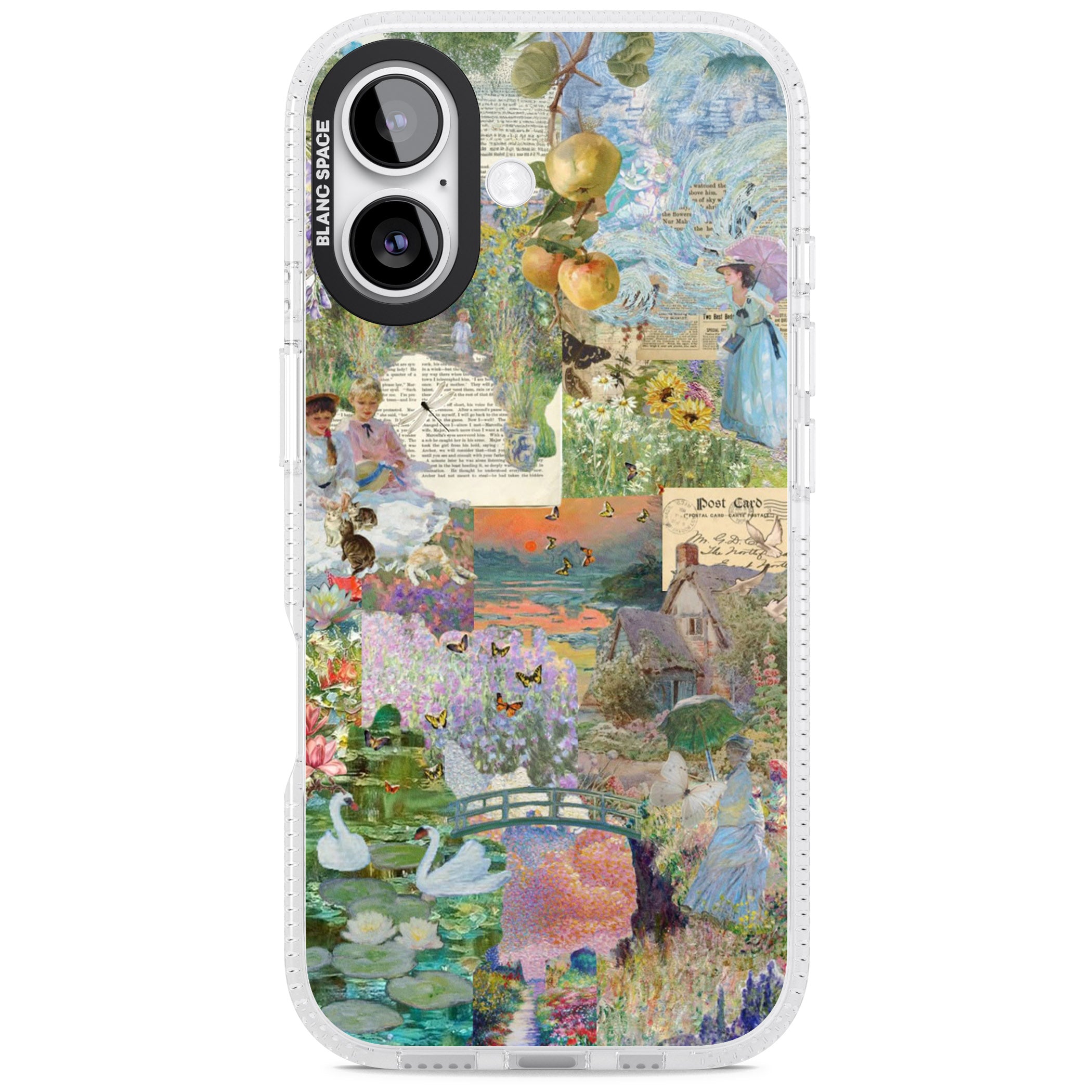Artful Spring iPhone 17 Impact Air Clear Phone Case
