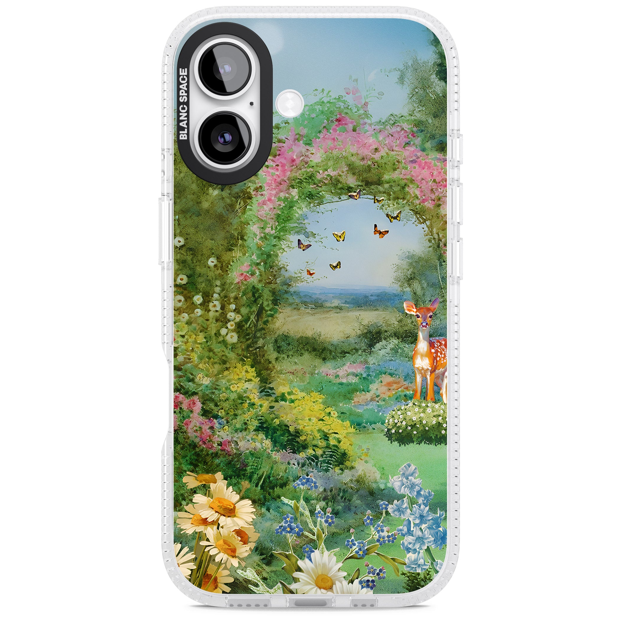 Flourishing Meadow iPhone 17 Impact Air Clear Phone Case