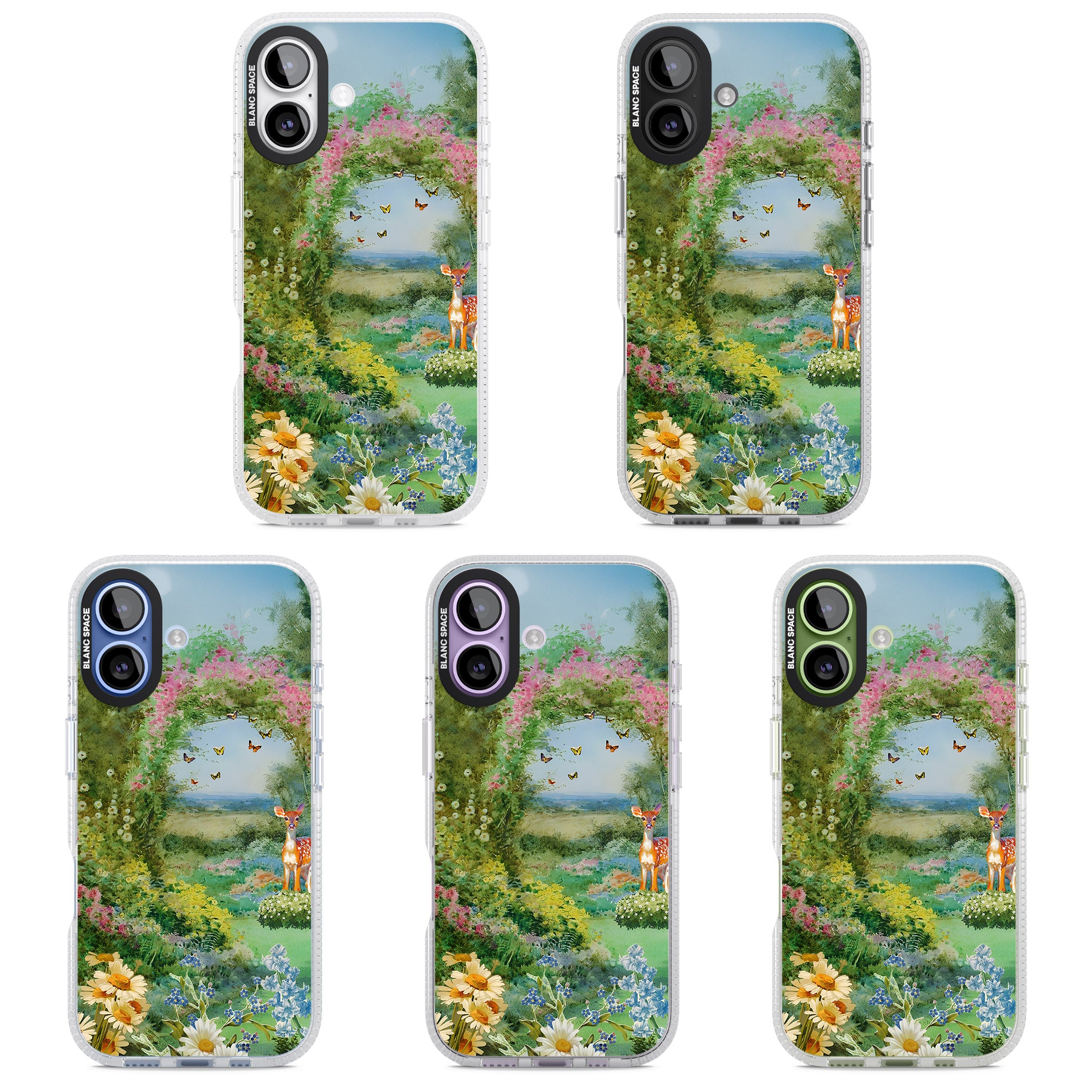 Flourishing Meadow iPhone 17 Impact Air Clear Phone Case APT Impact Protection