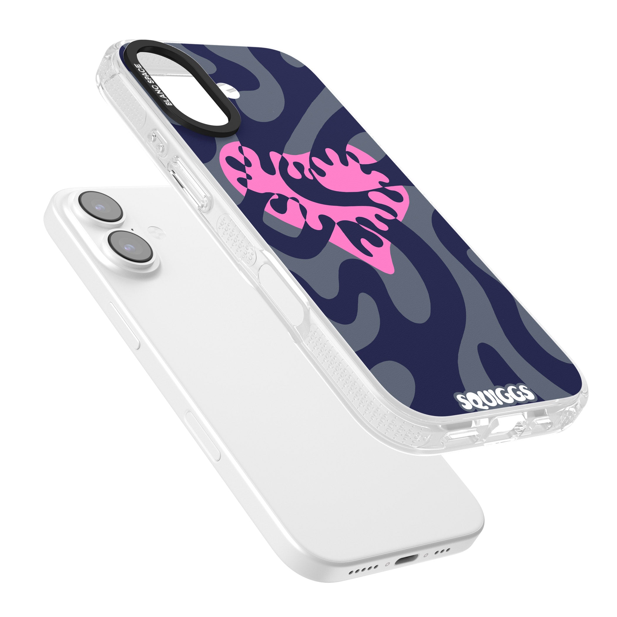 Abstract Heart iPhone 17 Impact Air Clear Phone Case Colours