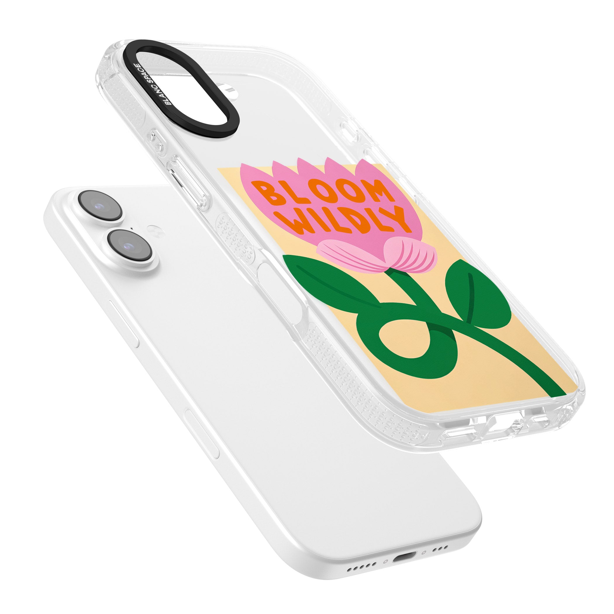 Bloom Wildly iPhone 17 Impact Air Clear Phone Case Colours