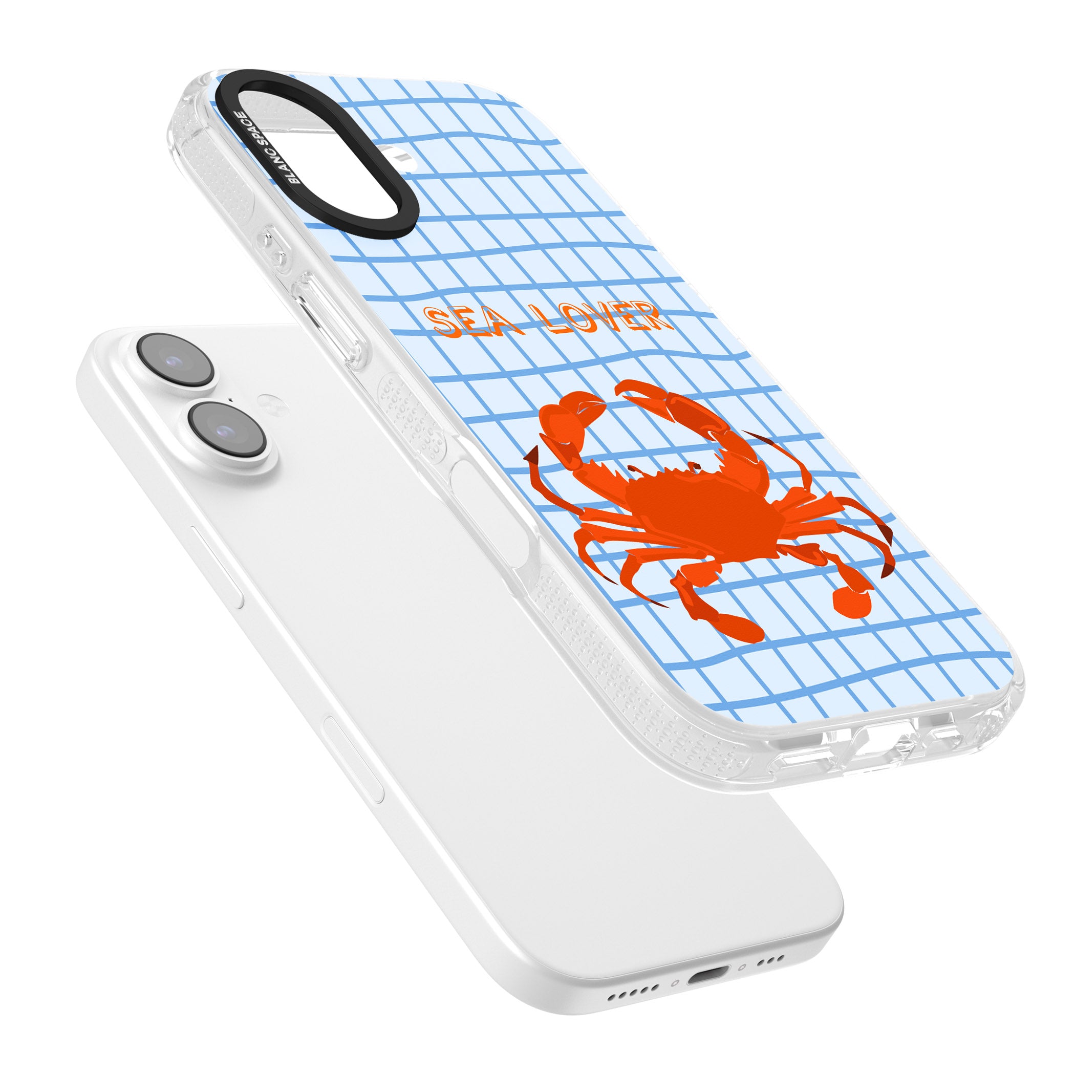 Sea Lover iPhone 17 Impact Air Clear Phone Case Colours