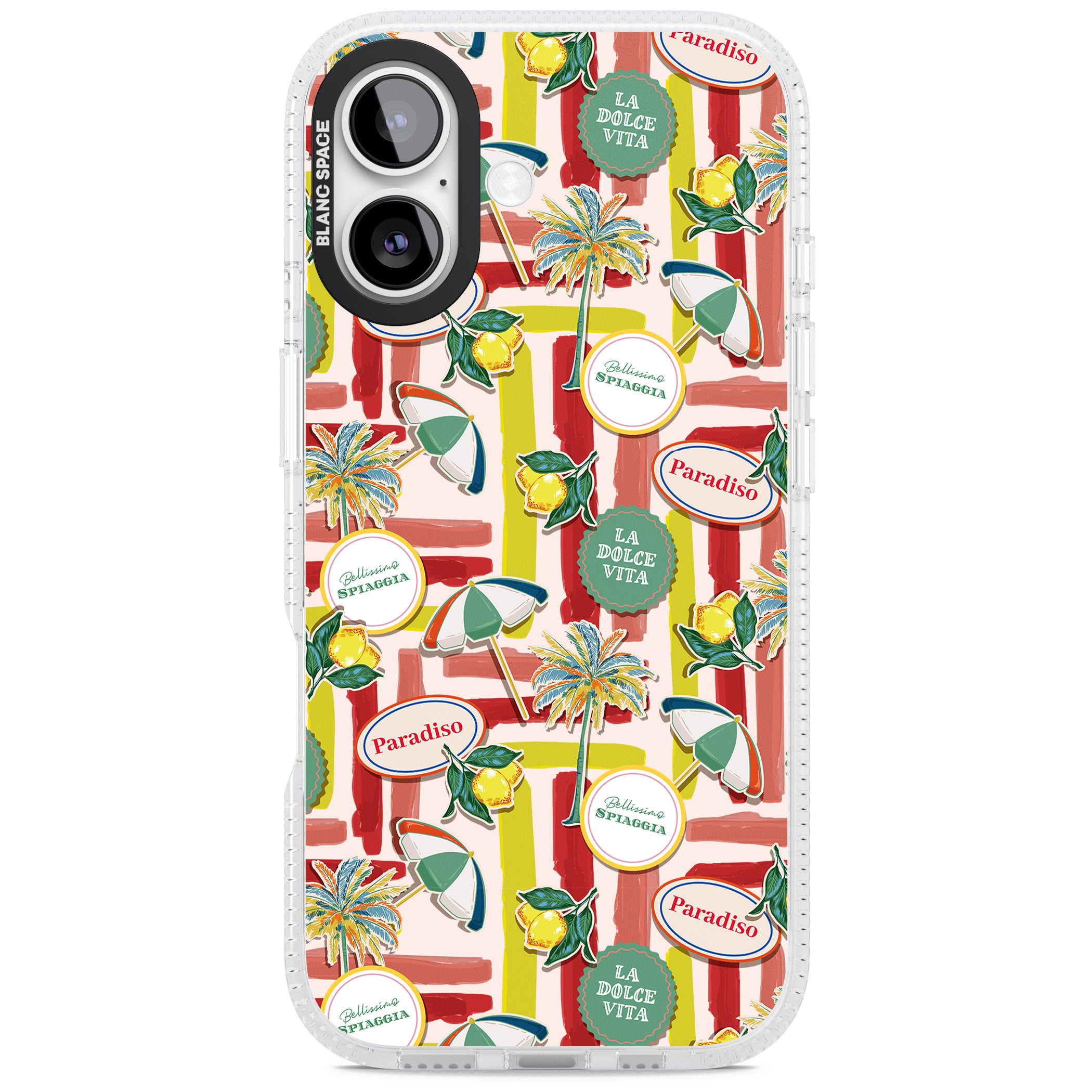 Paradiso Vibes iPhone 17 Impact Air Clear Phone Case