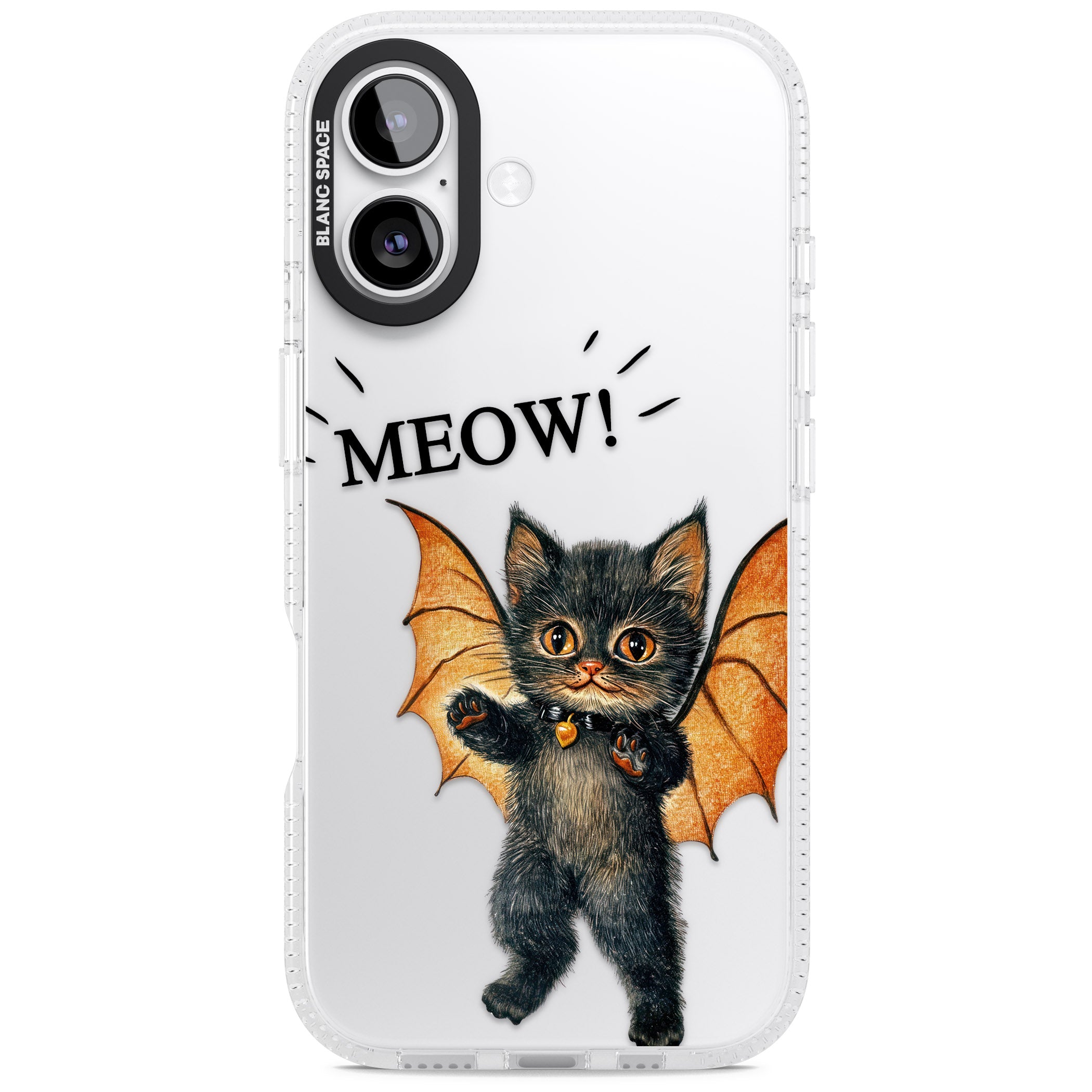 Meow iPhone 17 Impact Air Clear Phone Case