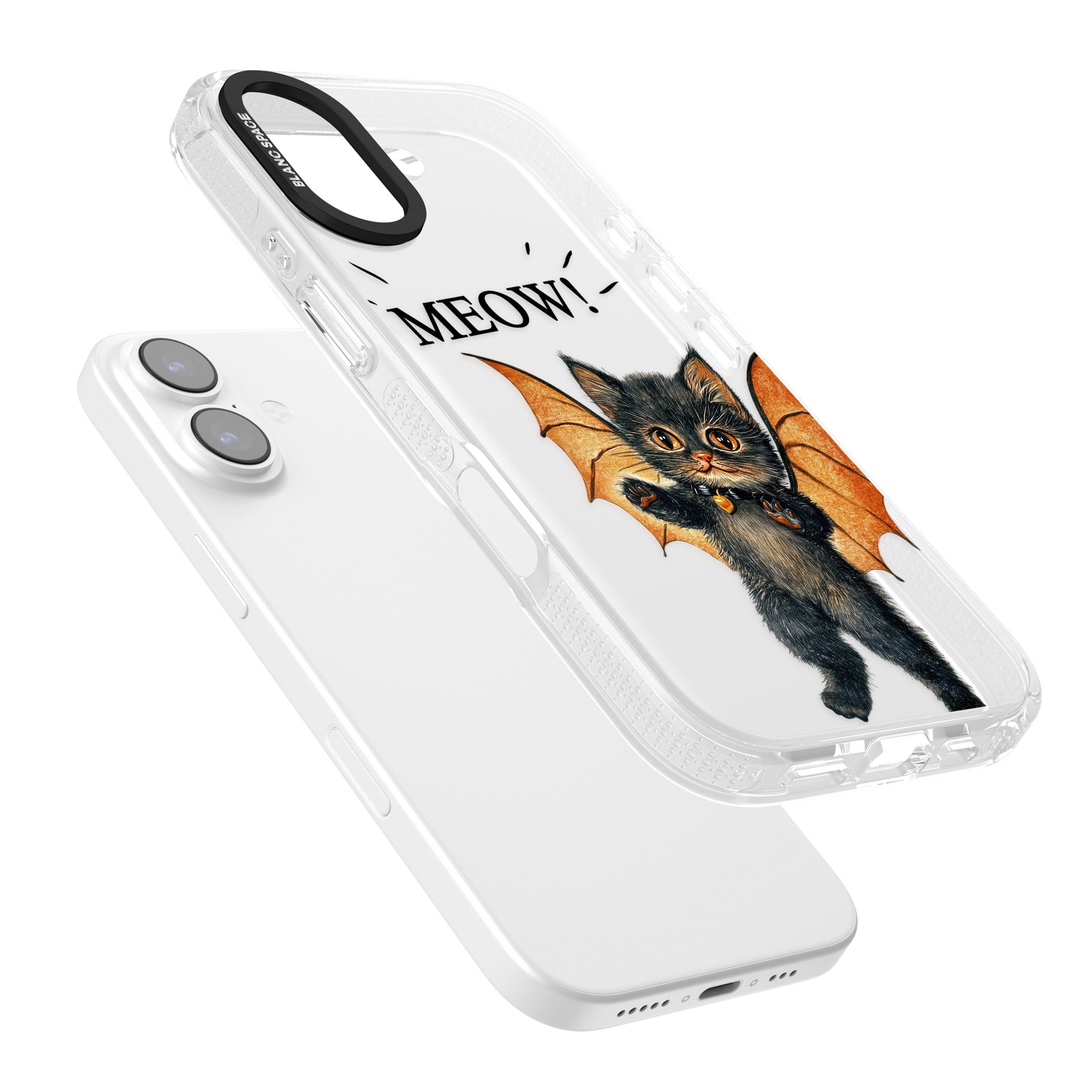 Meow iPhone 17 Impact Air Clear Phone Case Colours