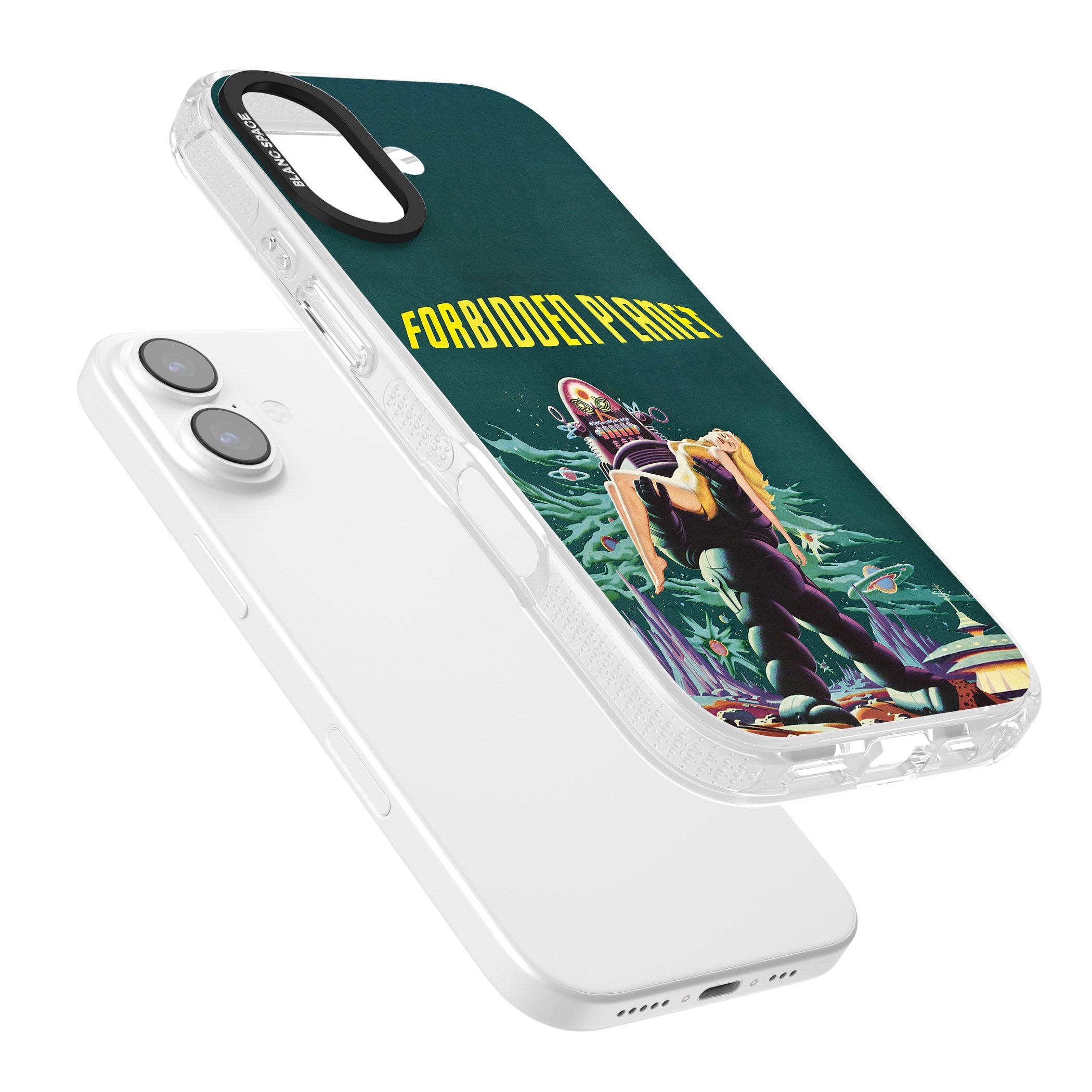 Forbidden Planet Poster iPhone 17 Impact Air Clear Phone Case Colours