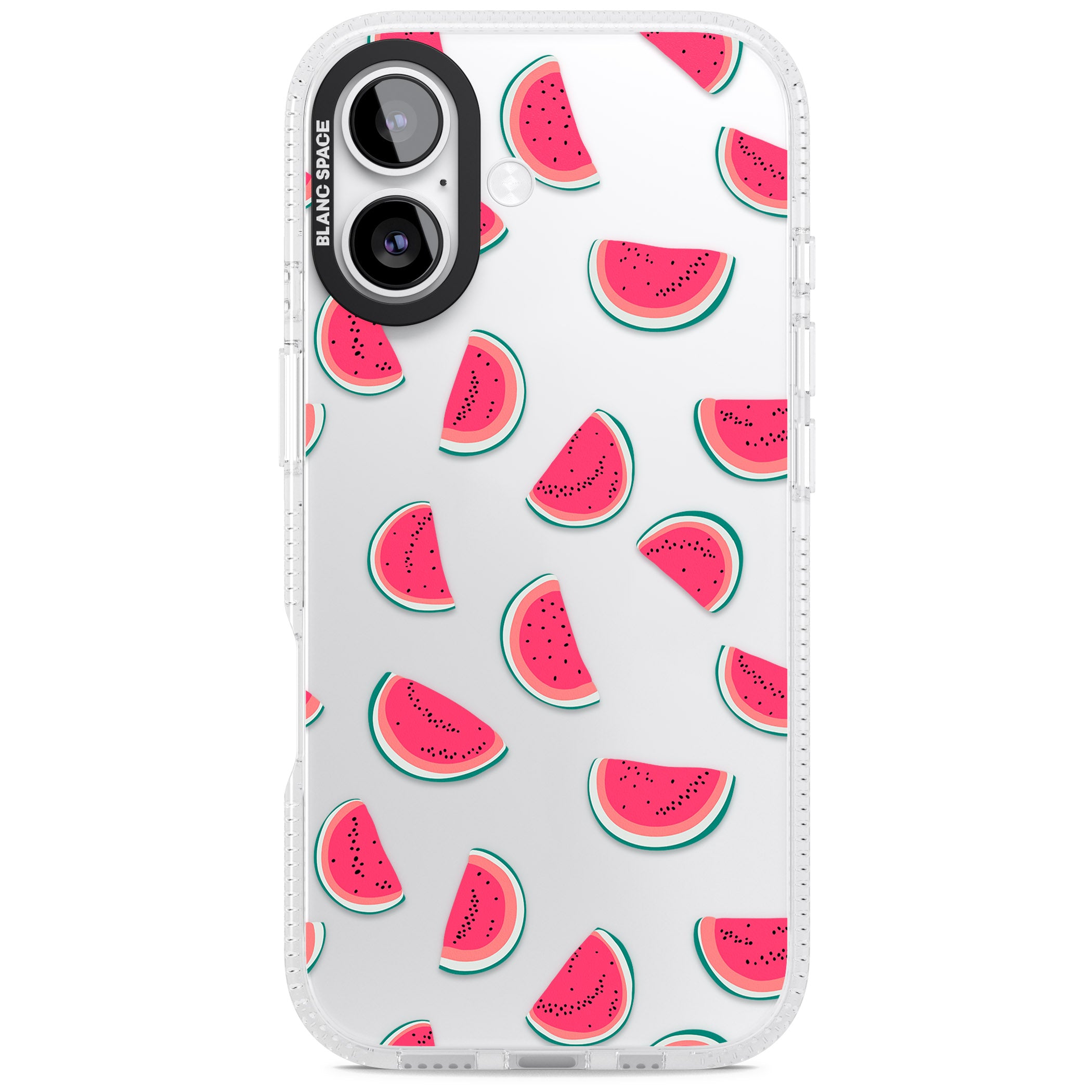 Watermelon Slices iPhone 17 Impact Air Clear Phone Case