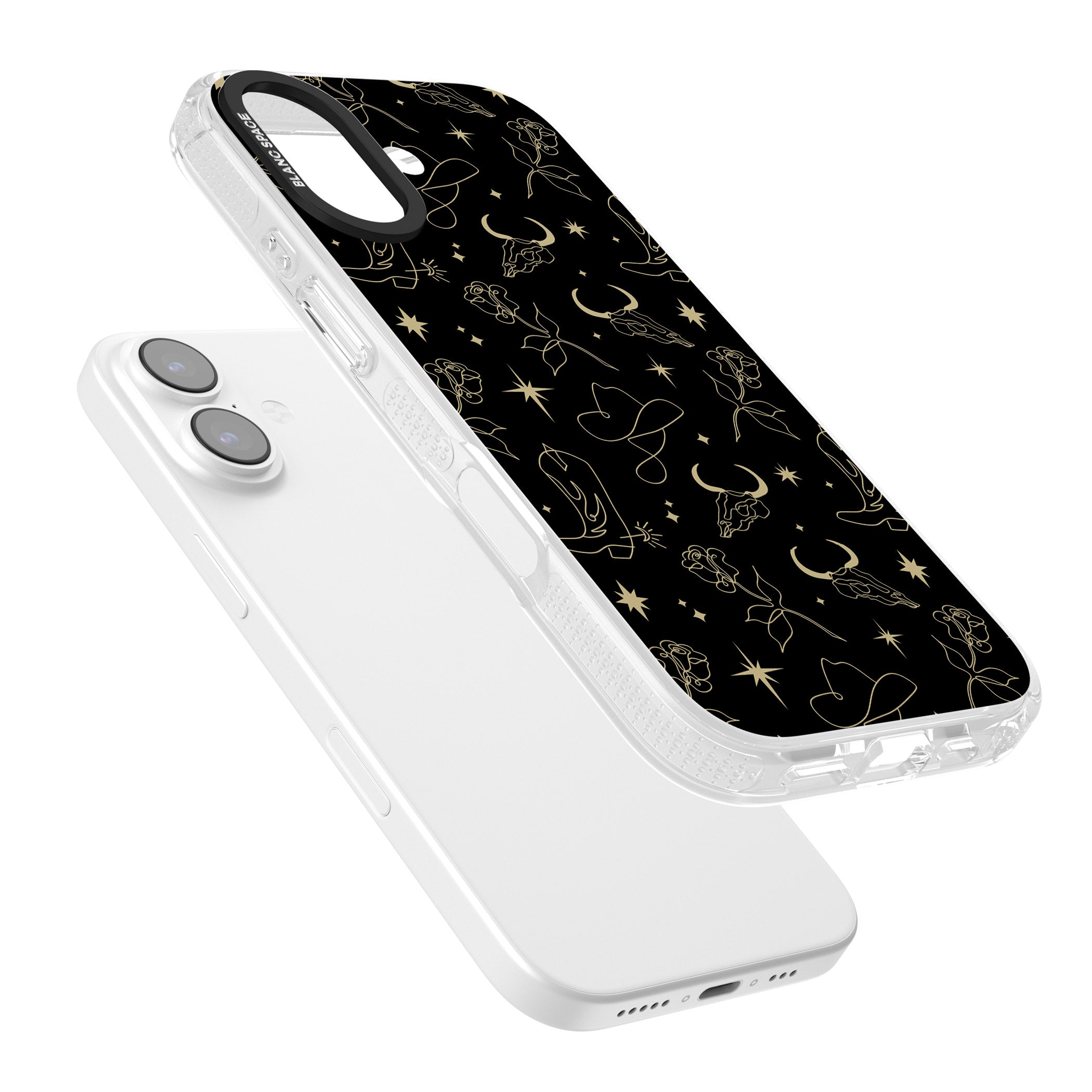 Celestial West Pattern iPhone 17 Impact Air Clear Phone Case Colours