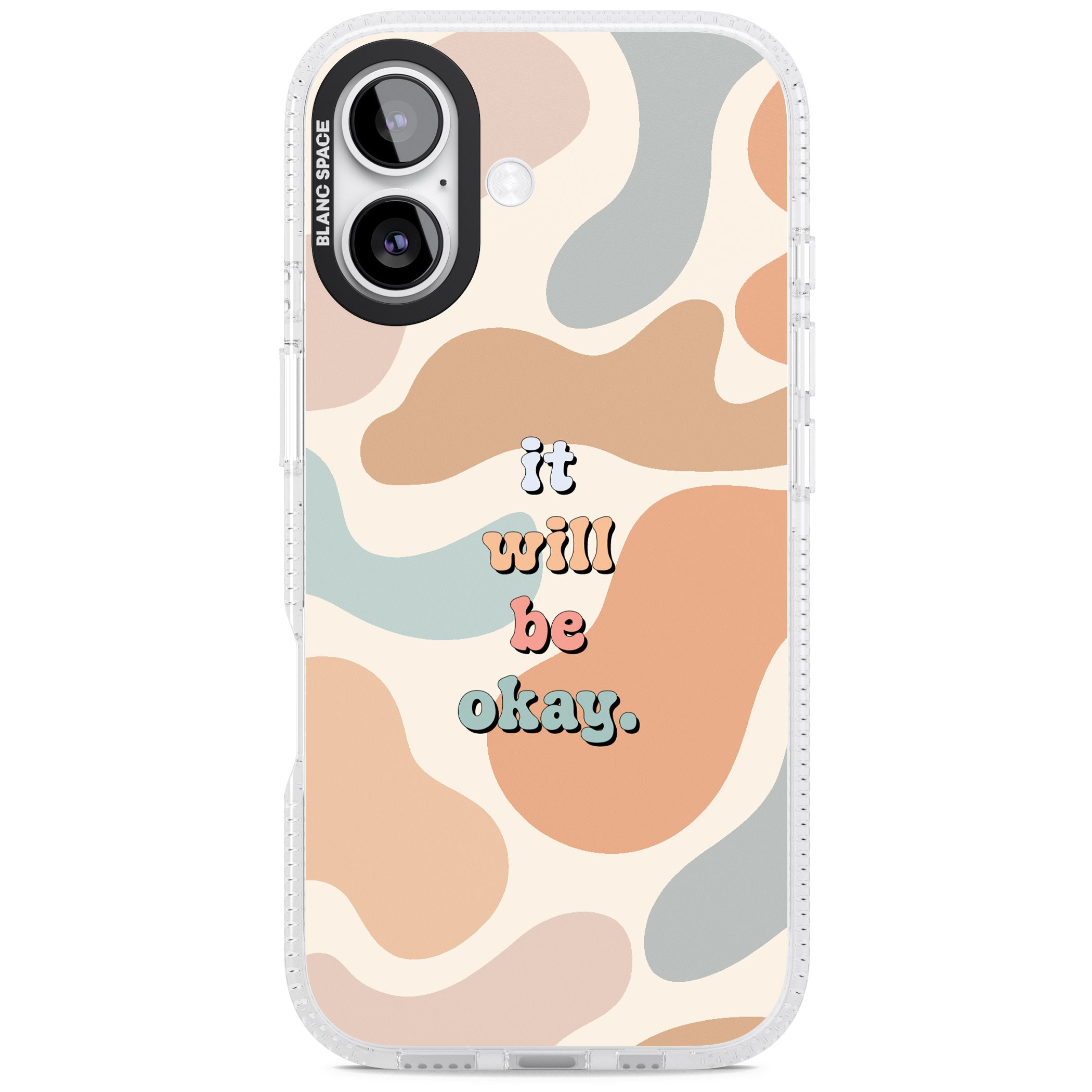It Will Be Okay iPhone 17 Impact Air Clear Phone Case