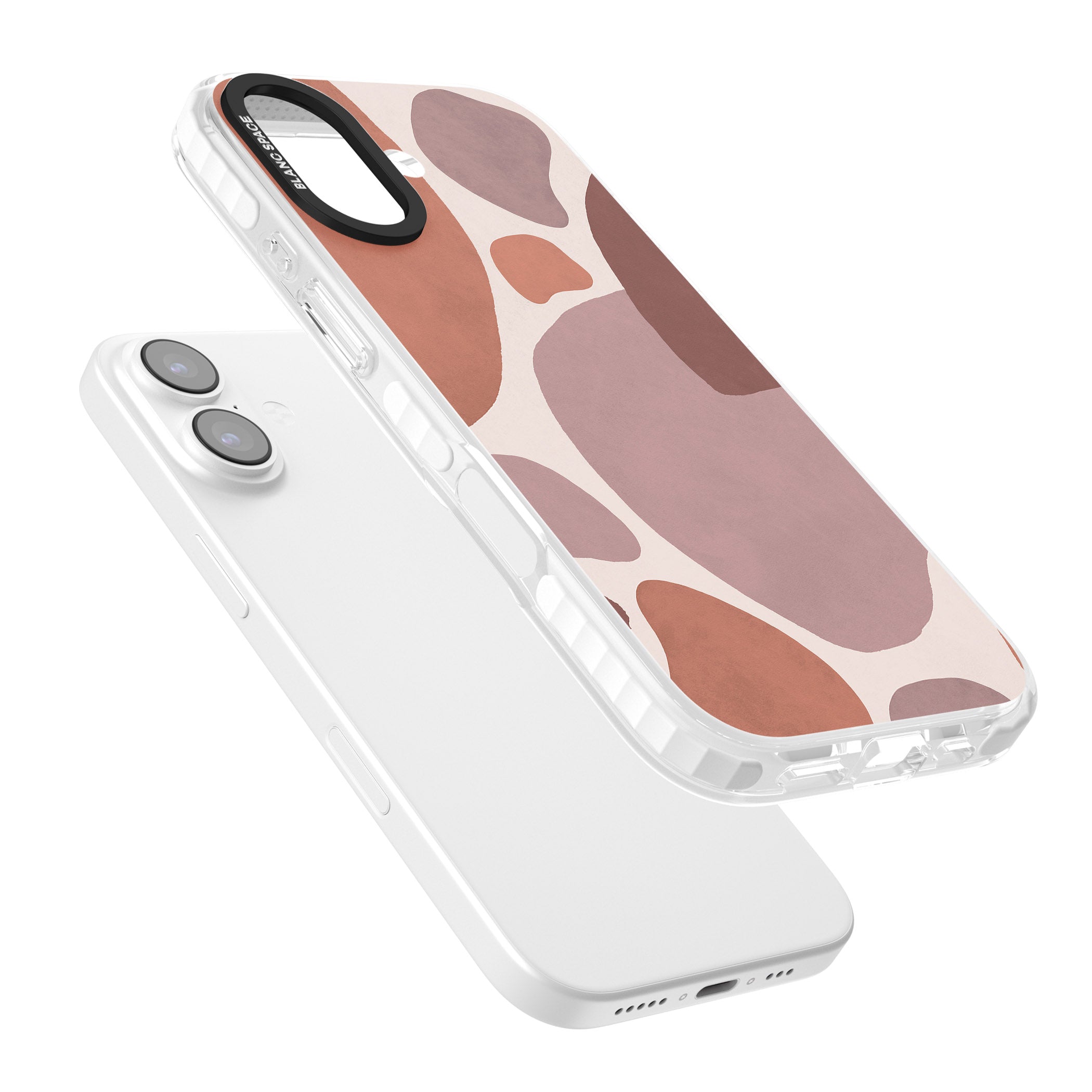 Terra Abstract iPhone 17 Impact Clear Phone Case Colours