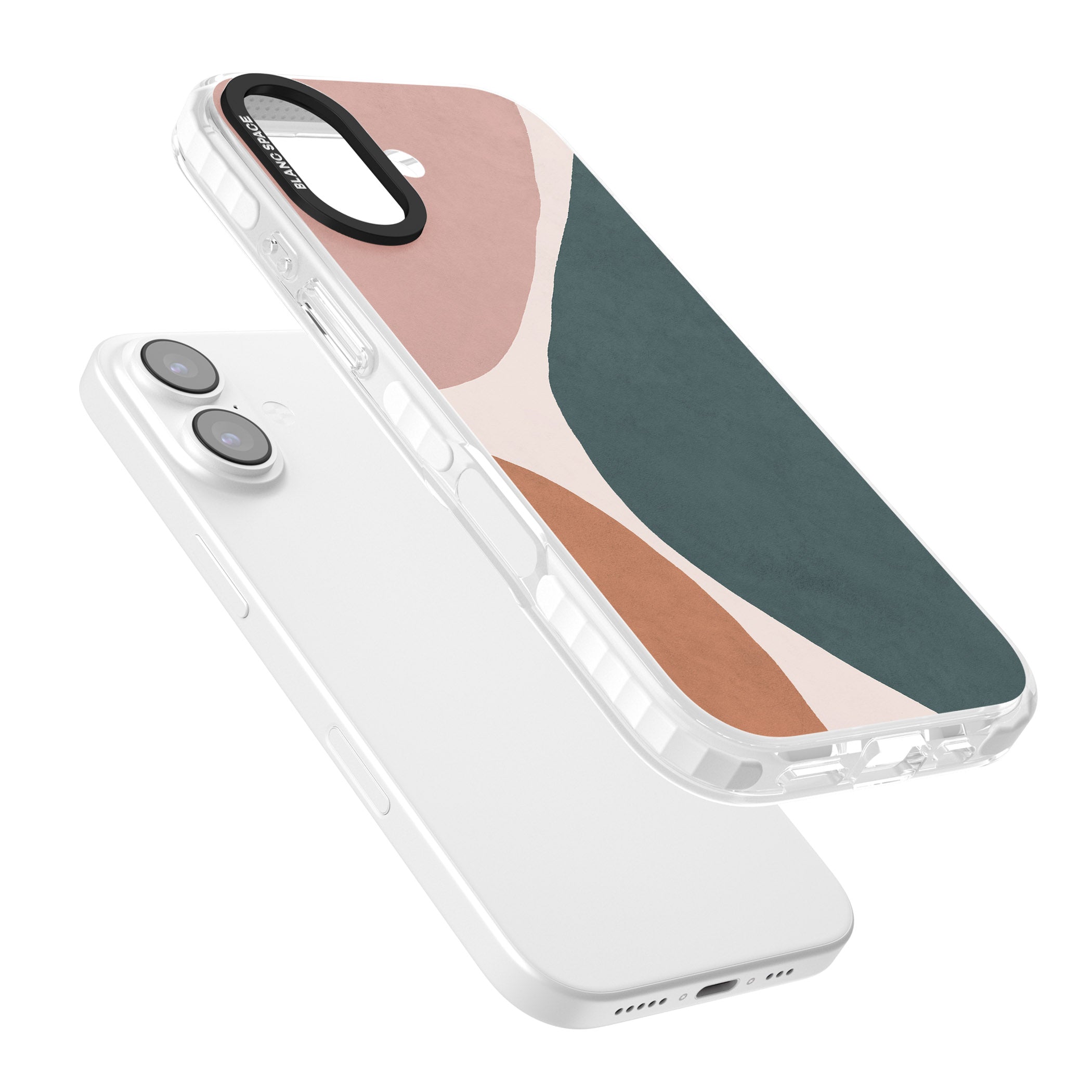 Lush Abstract Watercolour Design #8 iPhone 17 Impact Clear Phone Case Colours