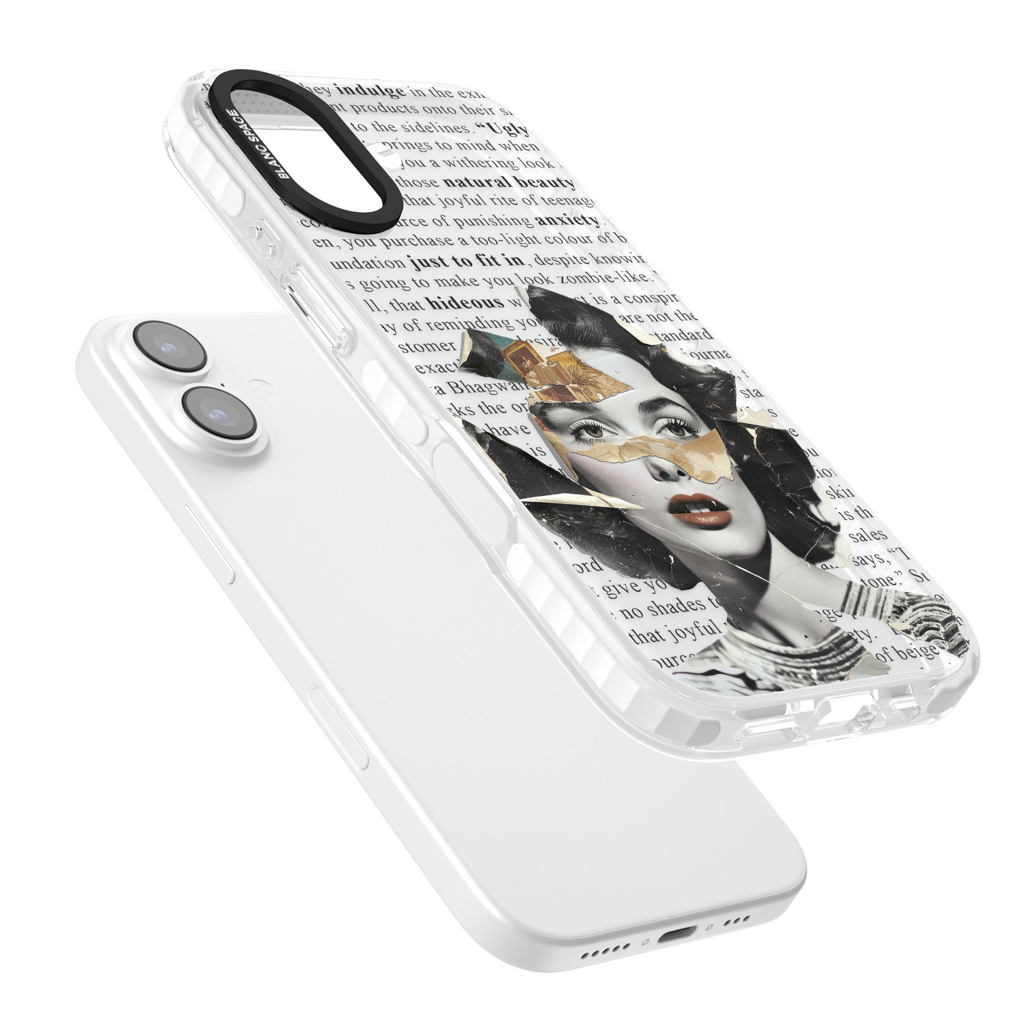 Beauty Is Within iPhone 17 Impact Clear Phone Case Colours