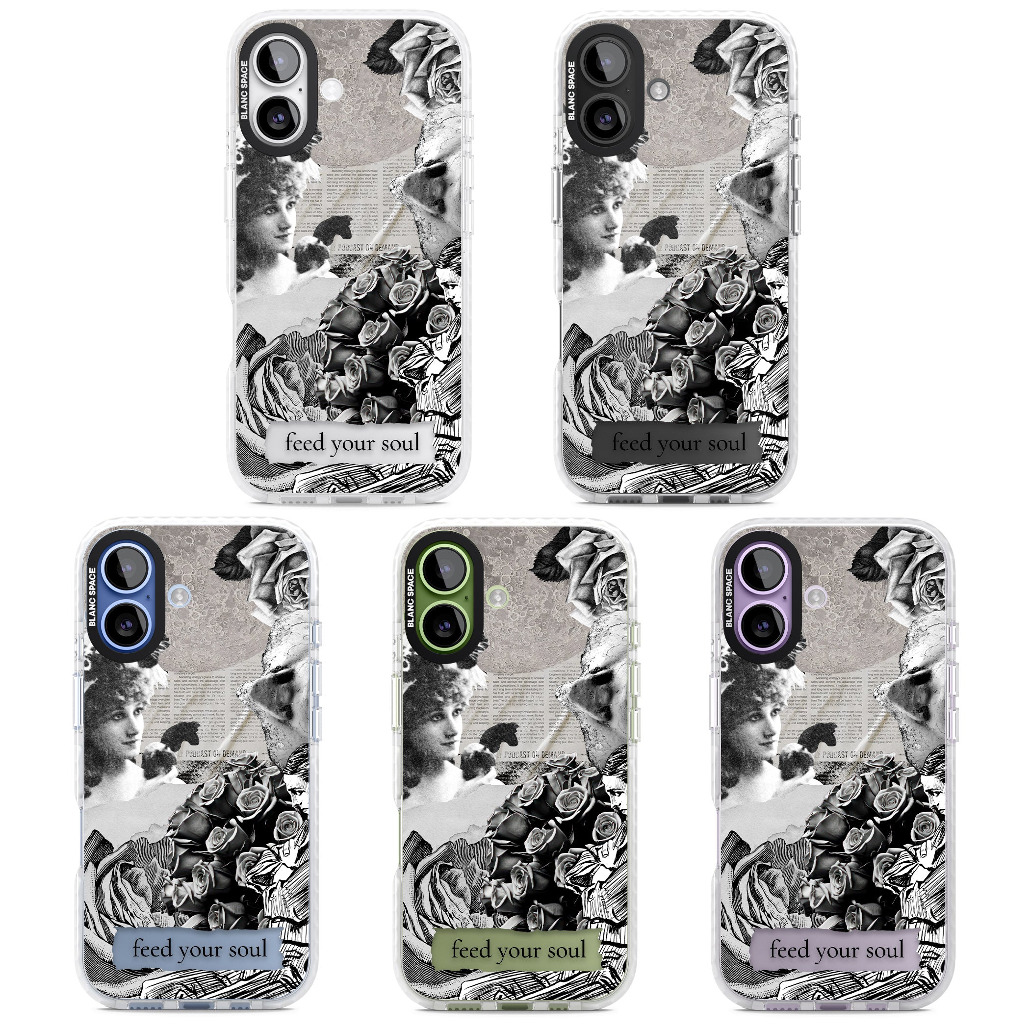 Feed Your Soul iPhone 17 Impact Clear Phone Case APT Impact Protection