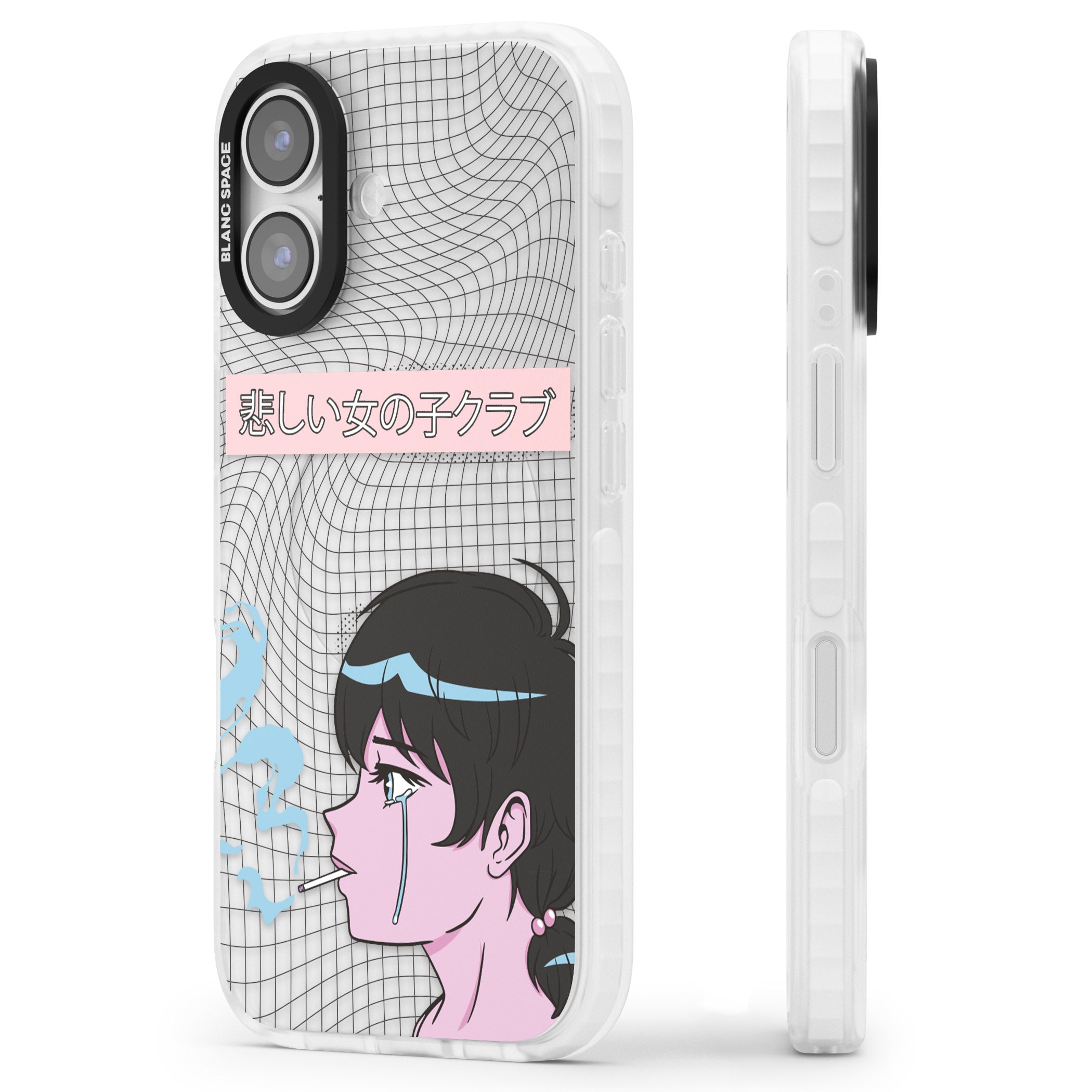 Lost Love iPhone 17 Impact Clear Phone Case Side Profile