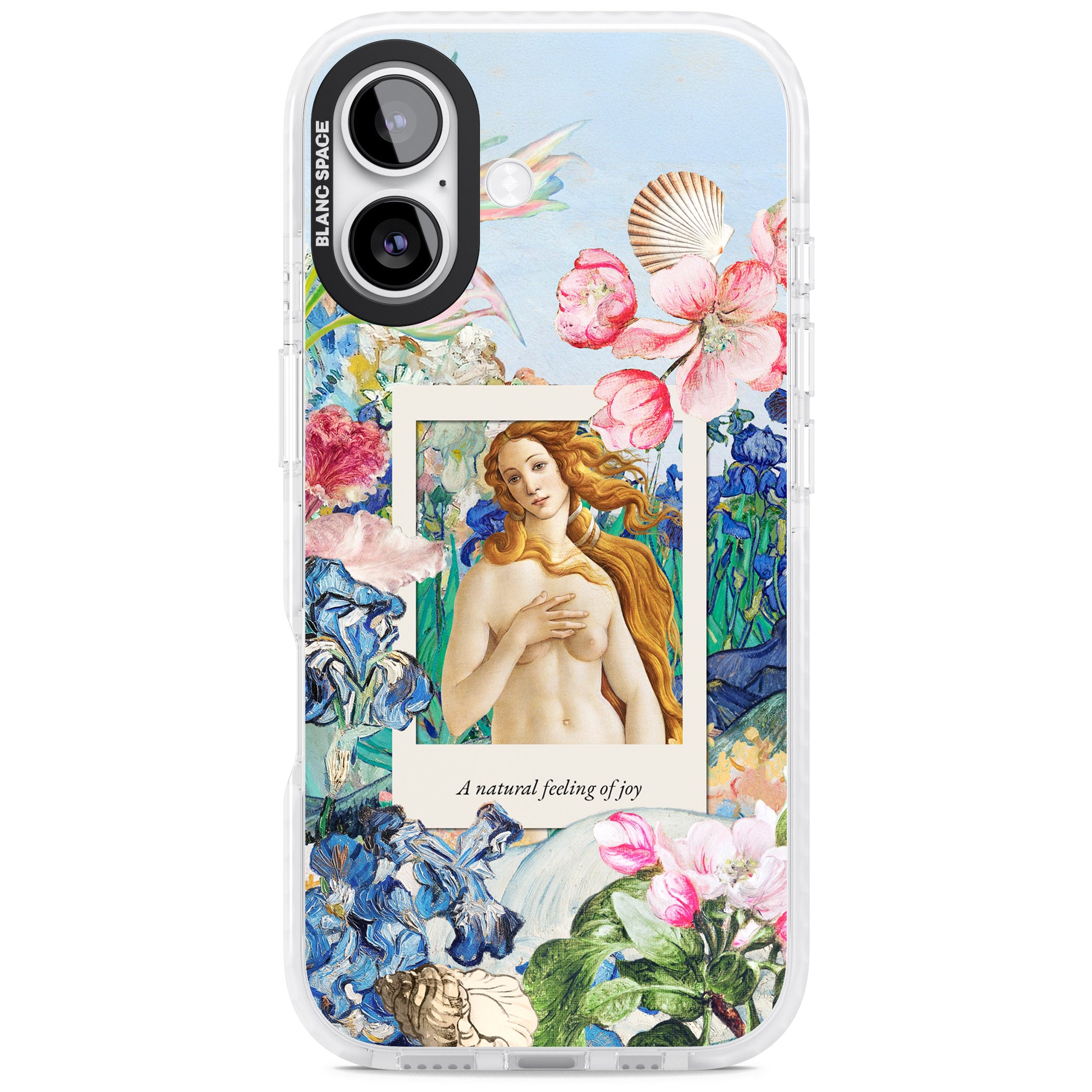 Botticelli Venus iPhone 17 Impact Clear Phone Case