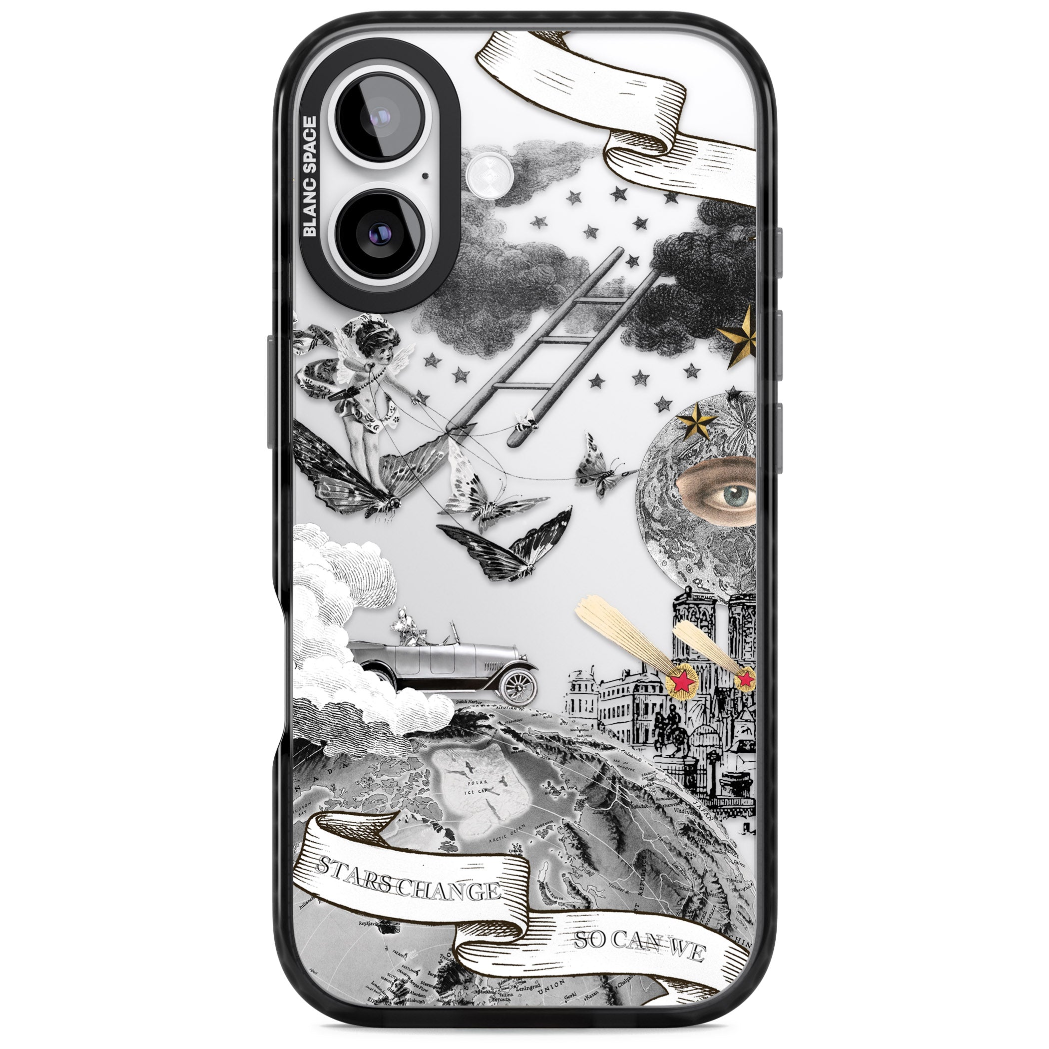 Stars Change So Can We iPhone 17 Impact Black Phone Case