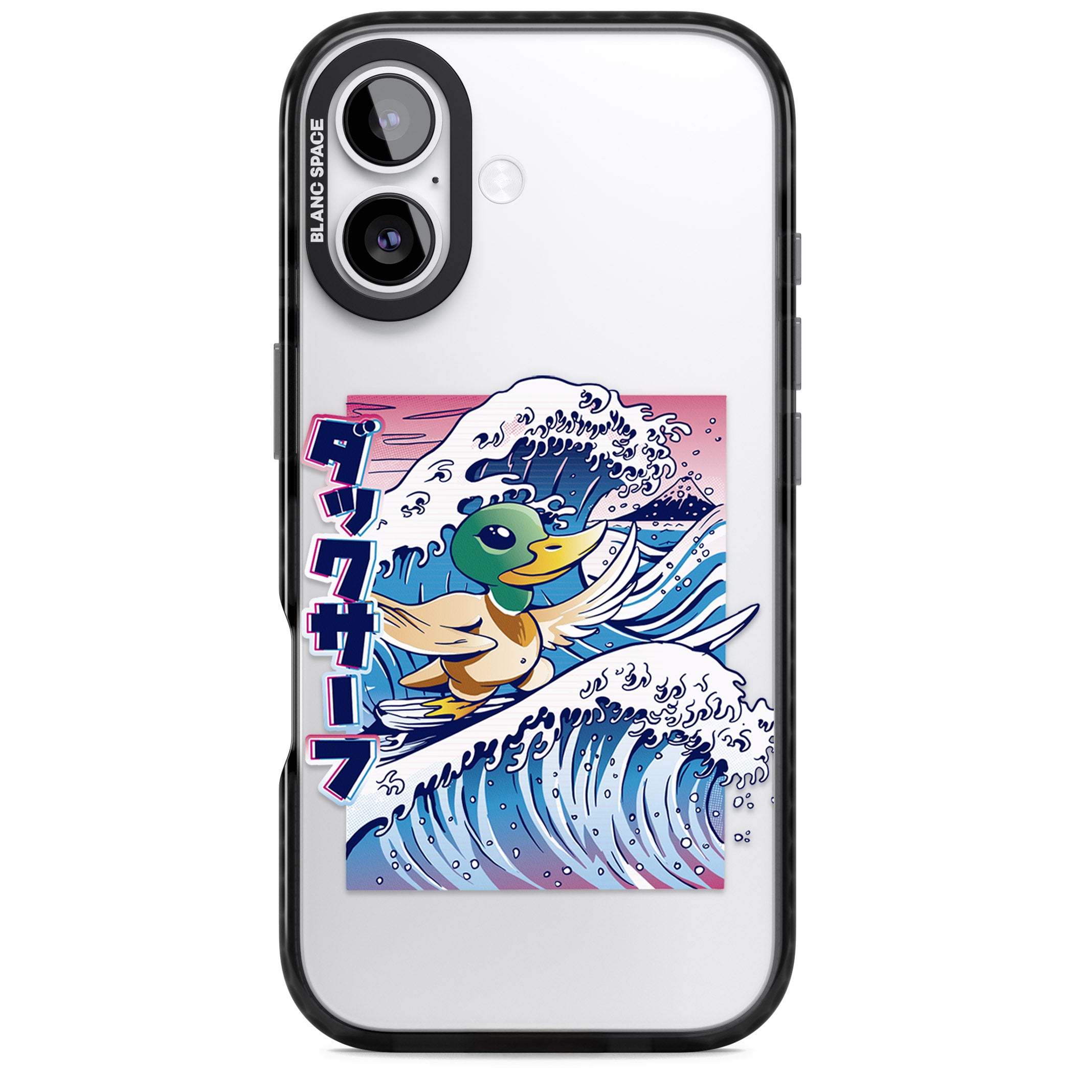 Duck Surf iPhone 17 Impact Black Phone Case