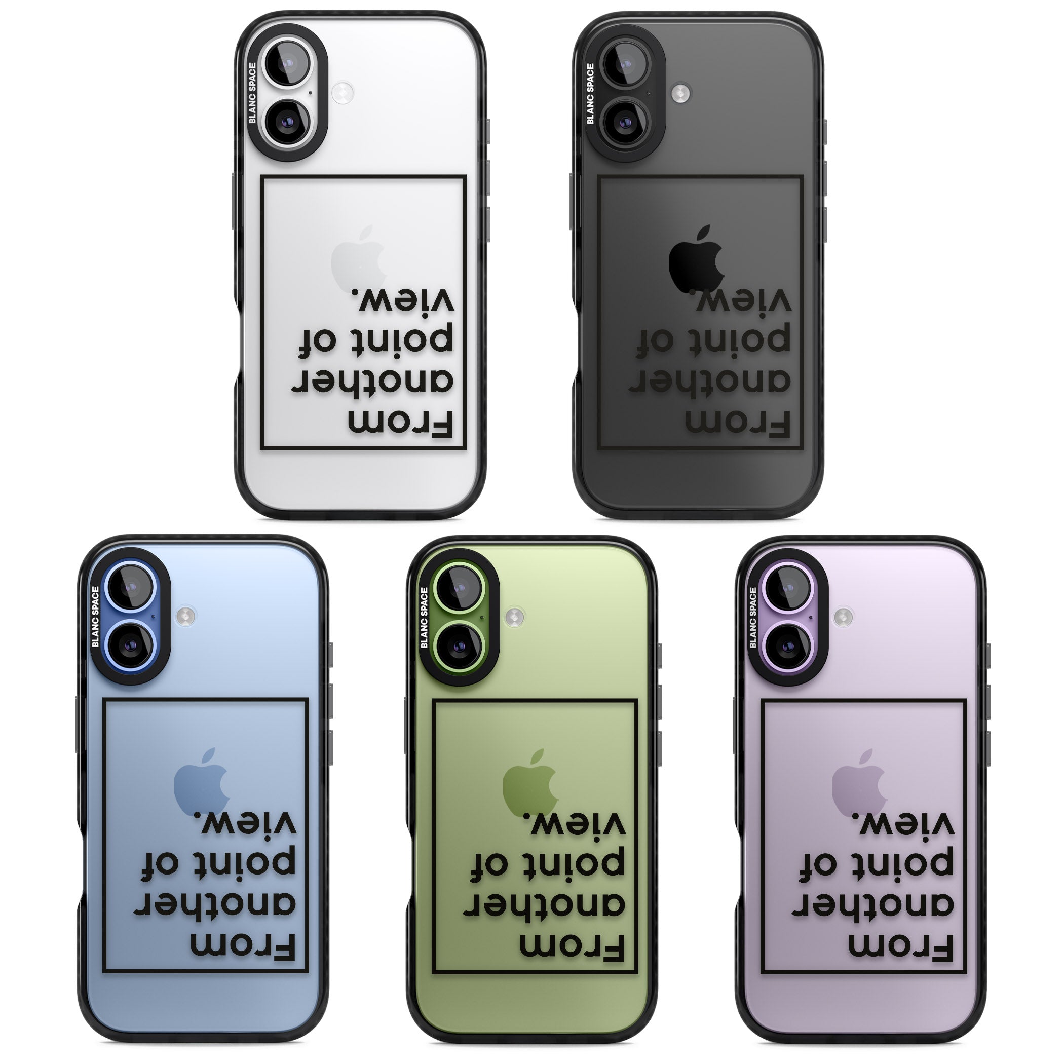 Another Point Of View iPhone 17 Impact Black Phone Case APT Impact Protection