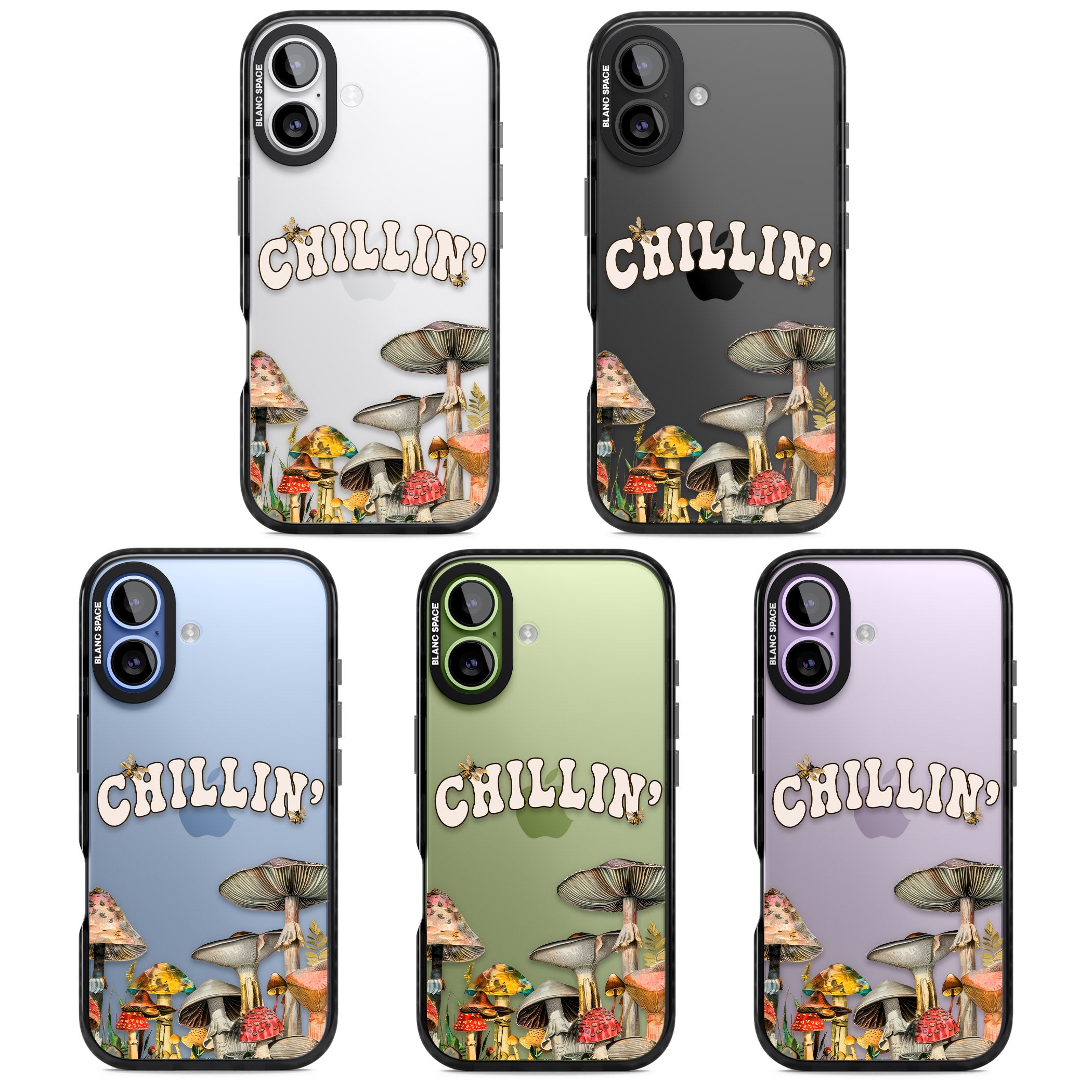 Chillin iPhone 17 Impact Black Phone Case APT Impact Protection
