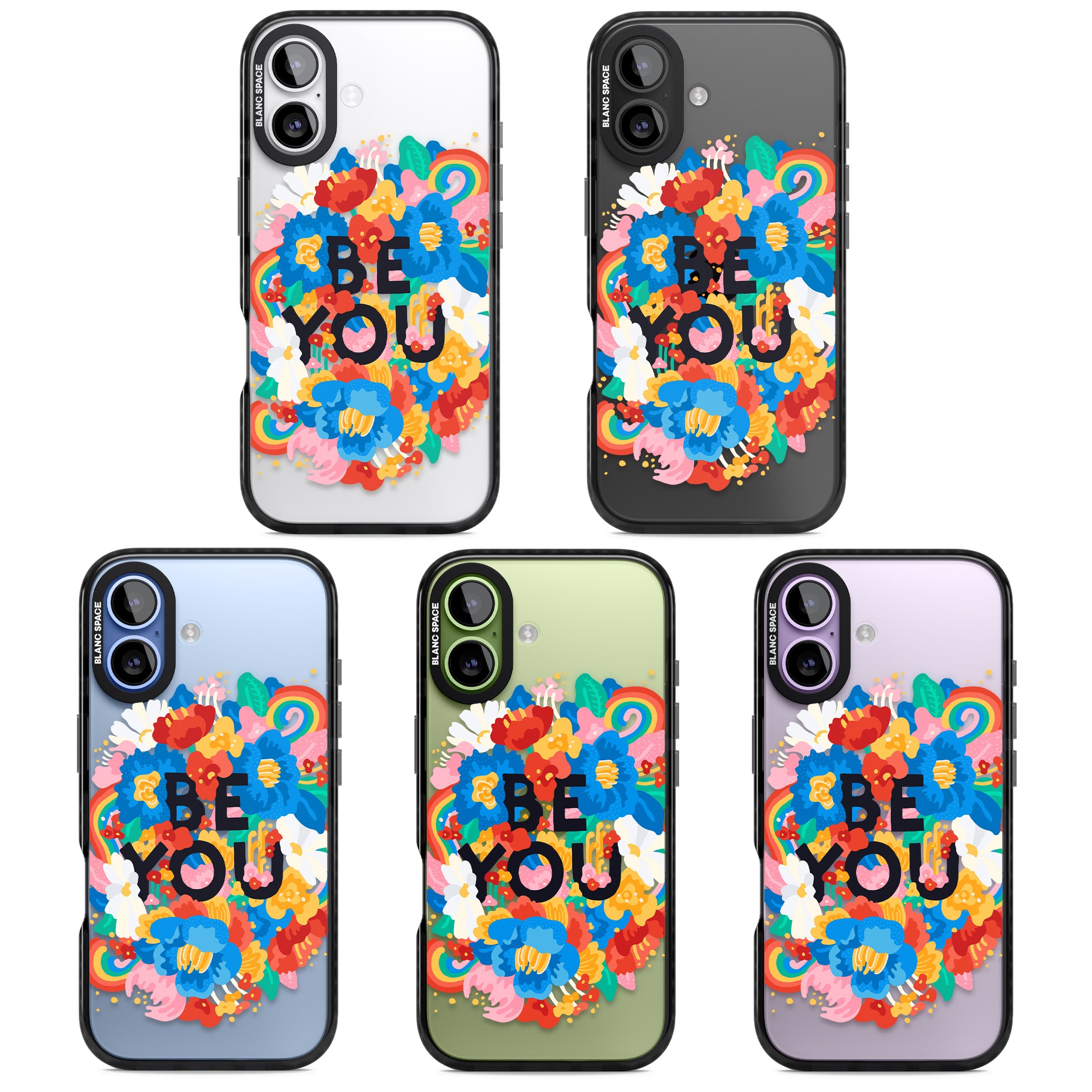 Be You iPhone 17 Impact Black Phone Case APT Impact Protection