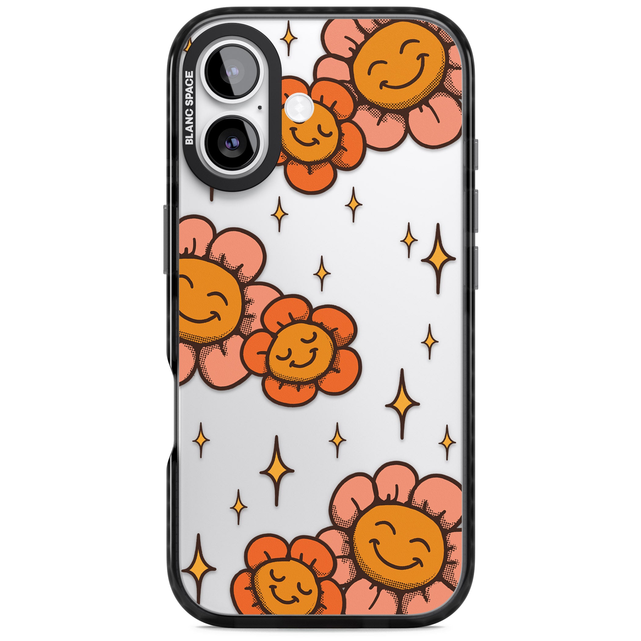 Mellow Flowers iPhone 17 Impact Black Phone Case
