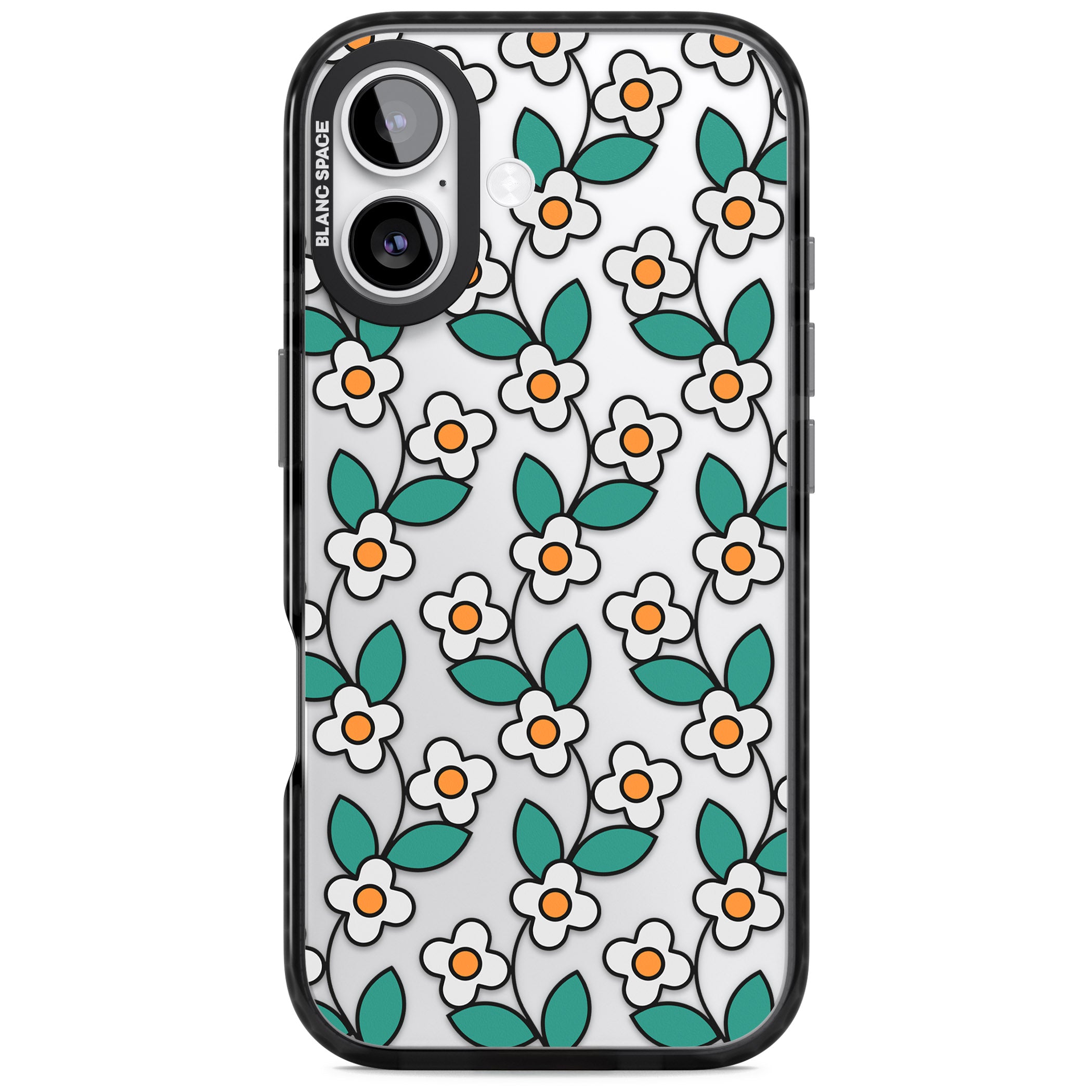Spring Daisies iPhone 17 Impact Black Phone Case
