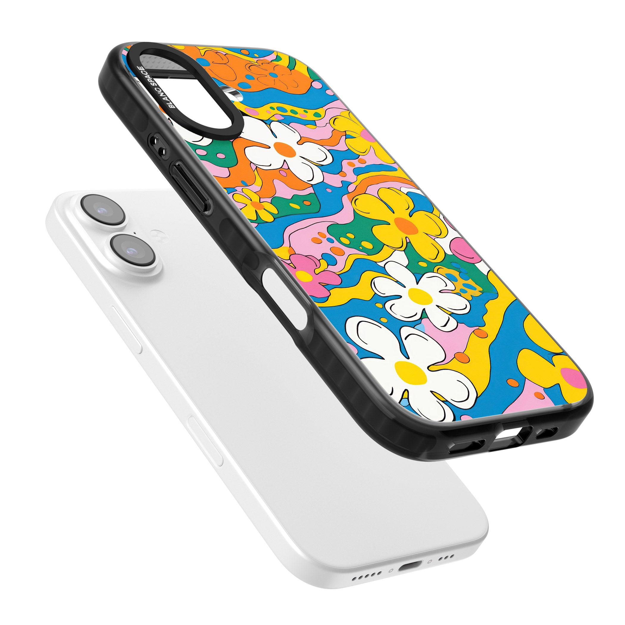 Vibrant Bloom iPhone 17 Impact Black Phone Case Colours