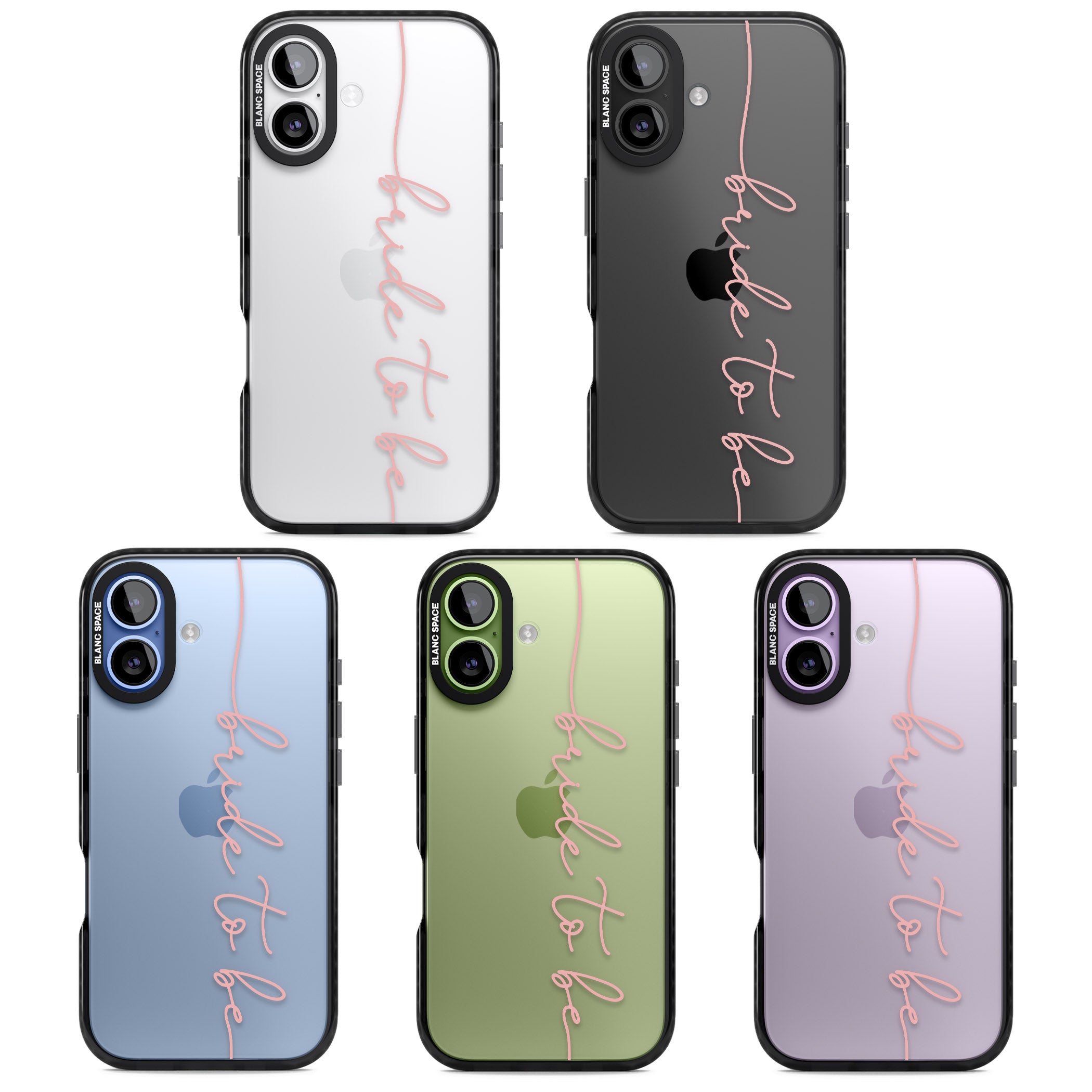 Bride To Be iPhone 17 Impact Black Phone Case APT Impact Protection