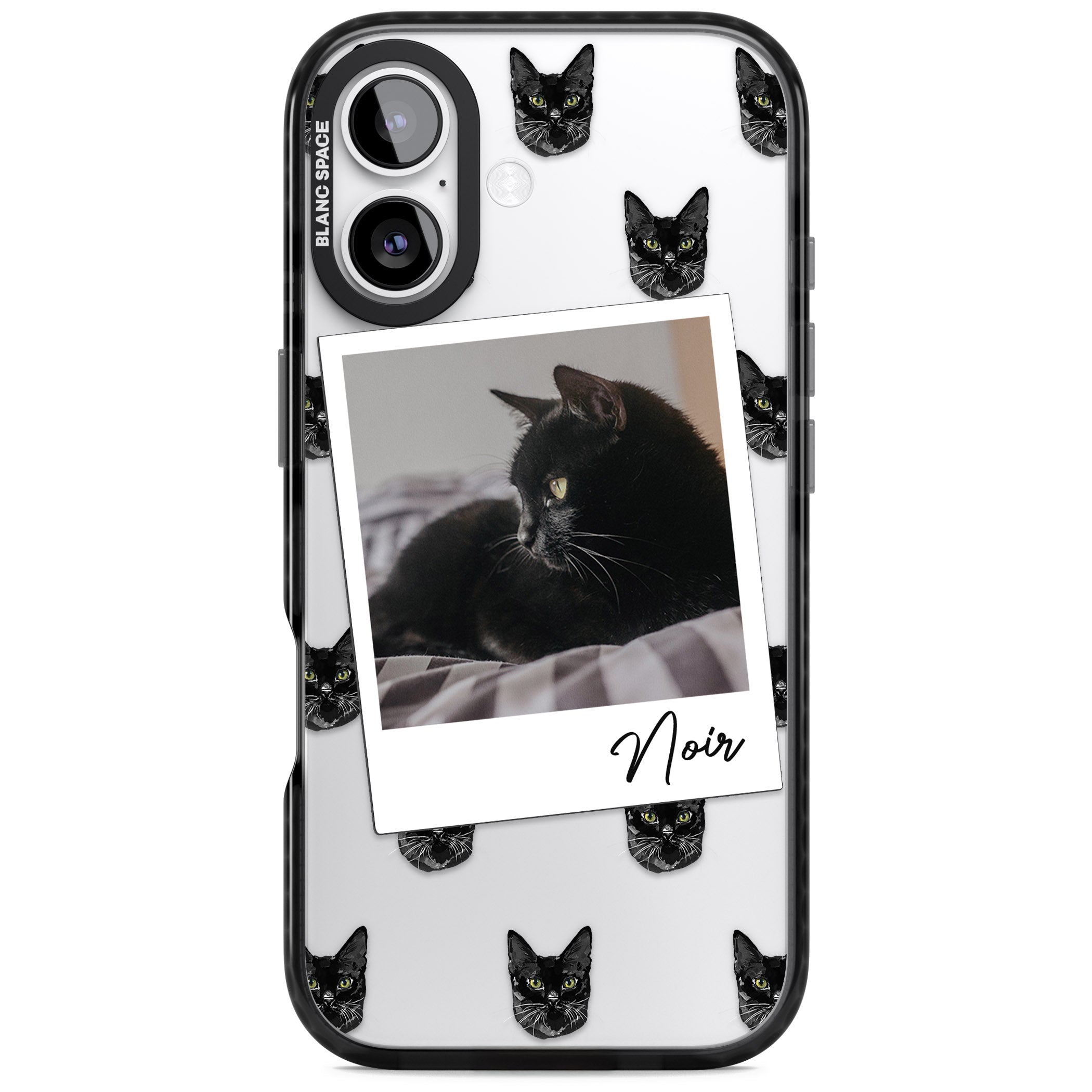 Personalised Bombay Cat Photo iPhone 17 Impact Black Phone Case