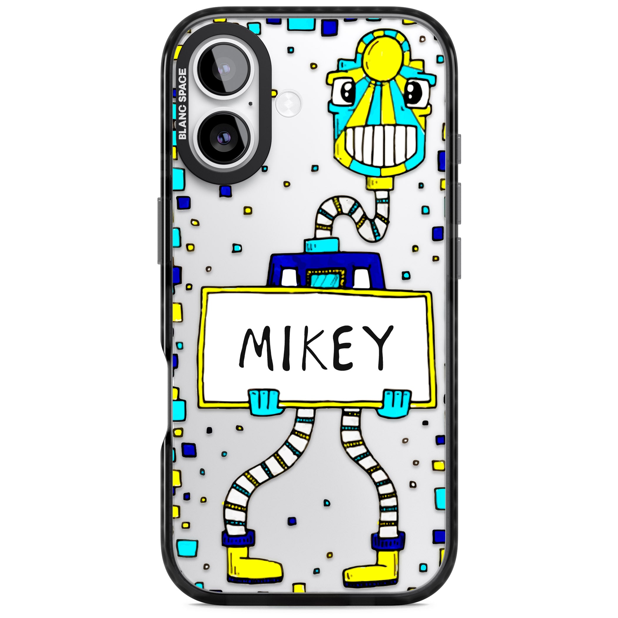 Personalised Tubes Guy iPhone 17 Impact Black Phone Case