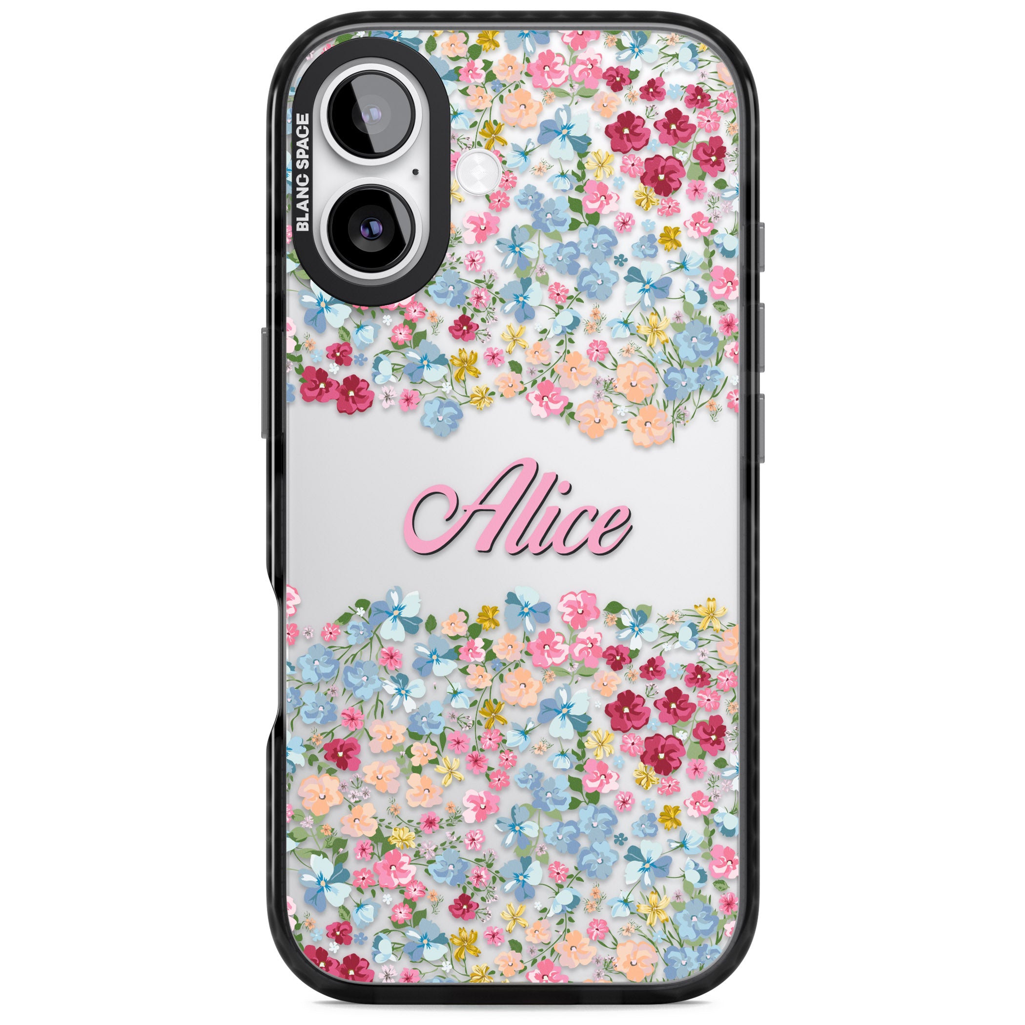 Personalised Venetian Meadow iPhone 17 Impact Black Phone Case