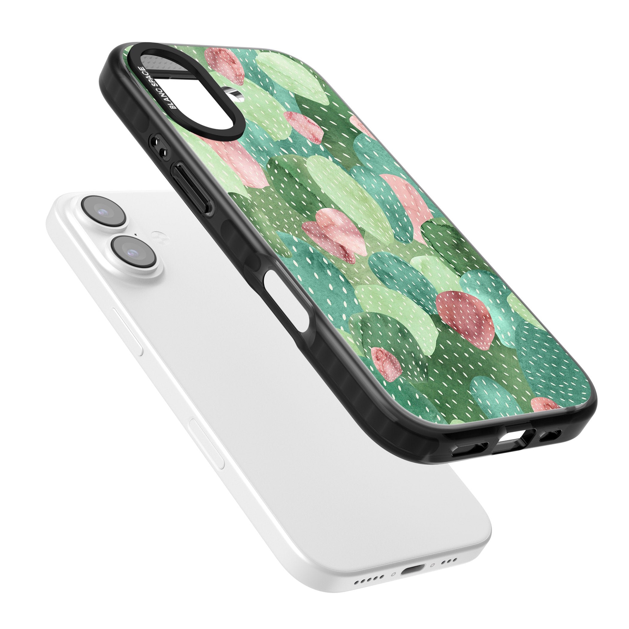 Cactus Charm iPhone 17 Impact Black Phone Case Colours