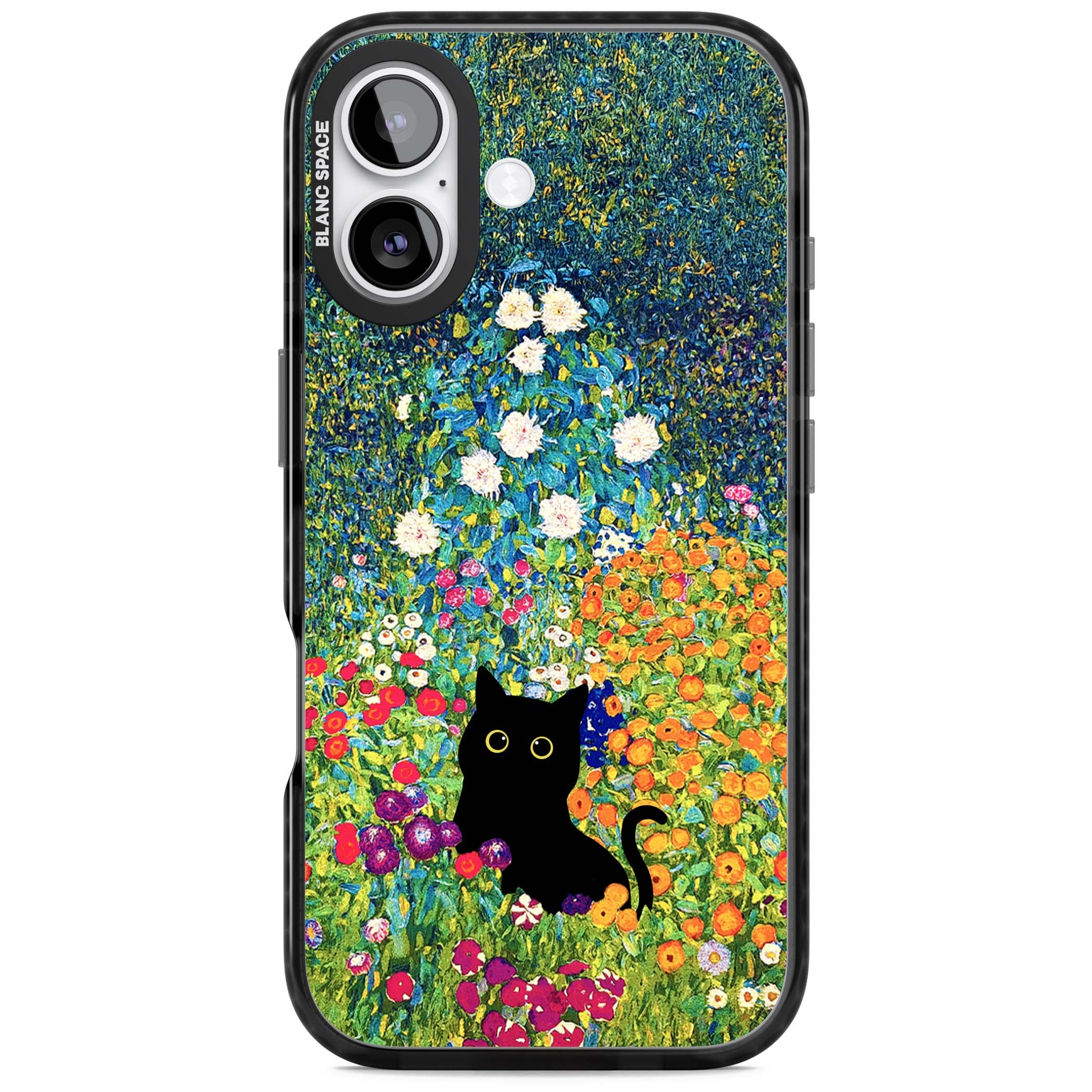 Cat in Klimt's Garden