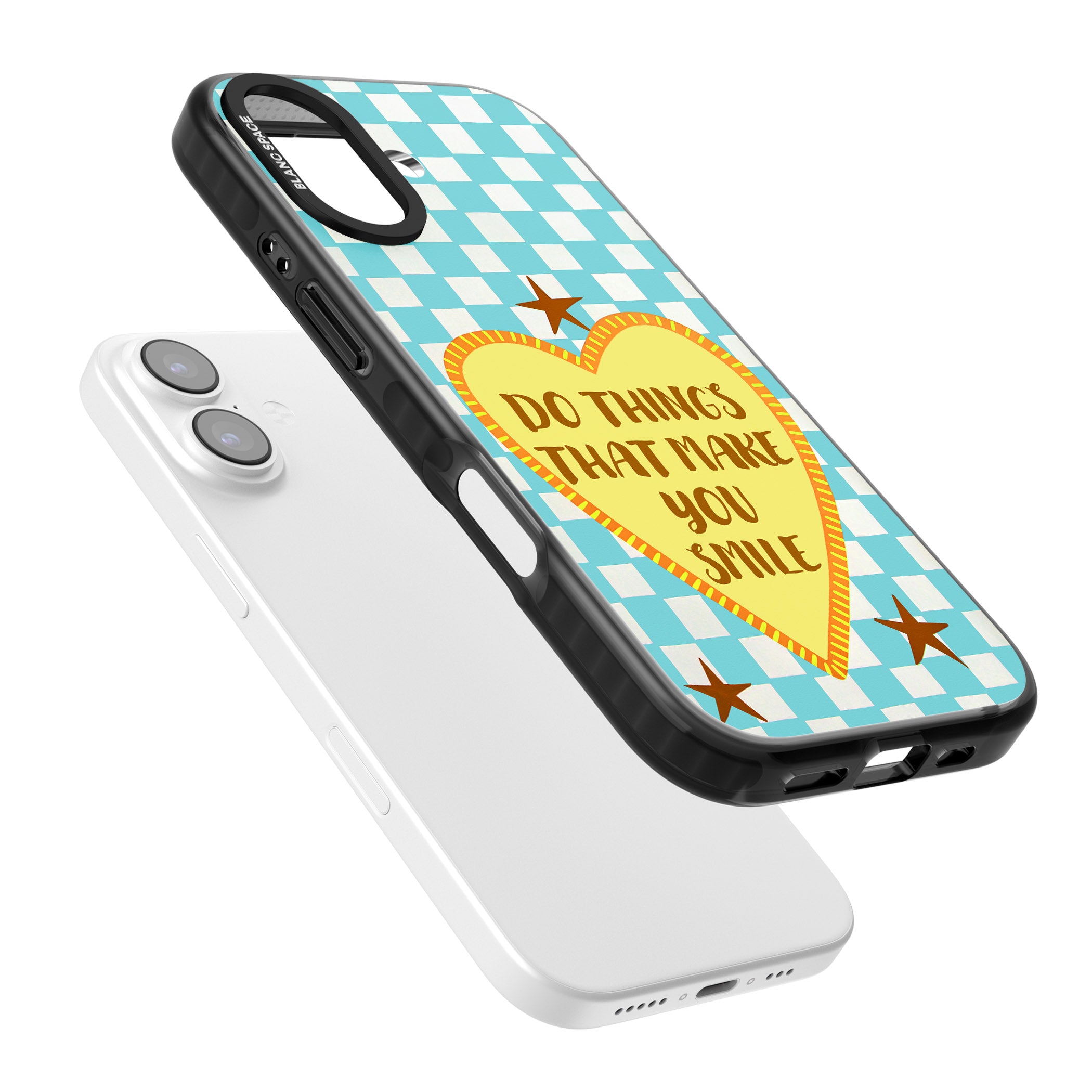 Do Things That Make You Smile iPhone 17 Impact Black Phone Case Colours