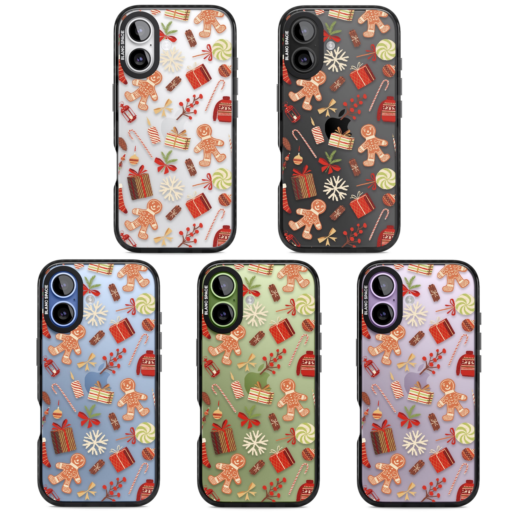 Christmas Assortments iPhone 17 Impact Black Phone Case APT Impact Protection