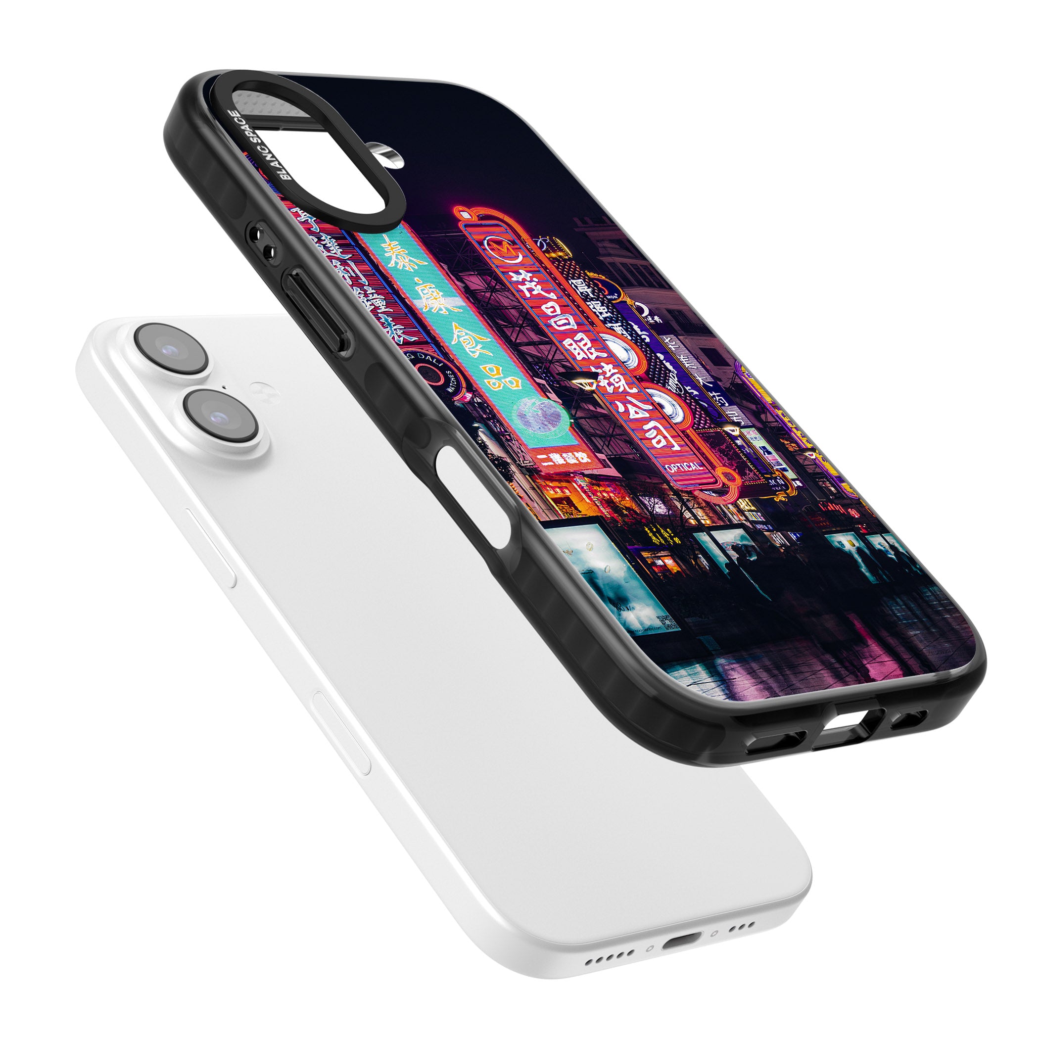 Neon Streets iPhone 17 Impact Black Phone Case Colours