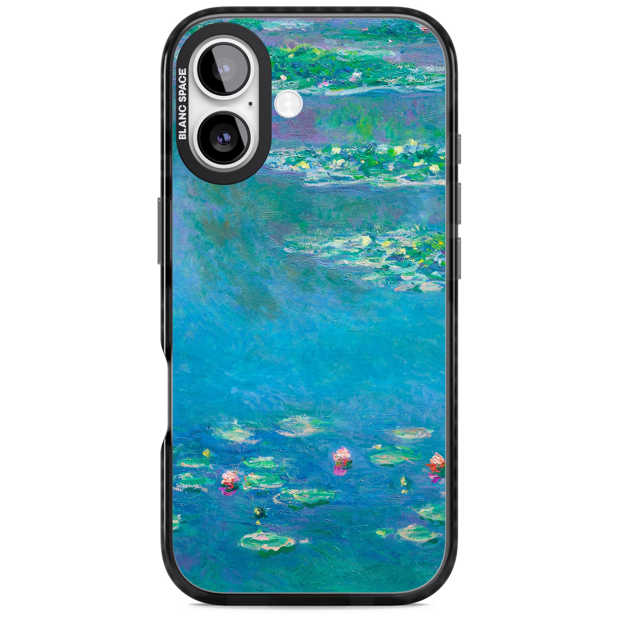 Water Lilies iPhone 17 Impact Black Phone Case