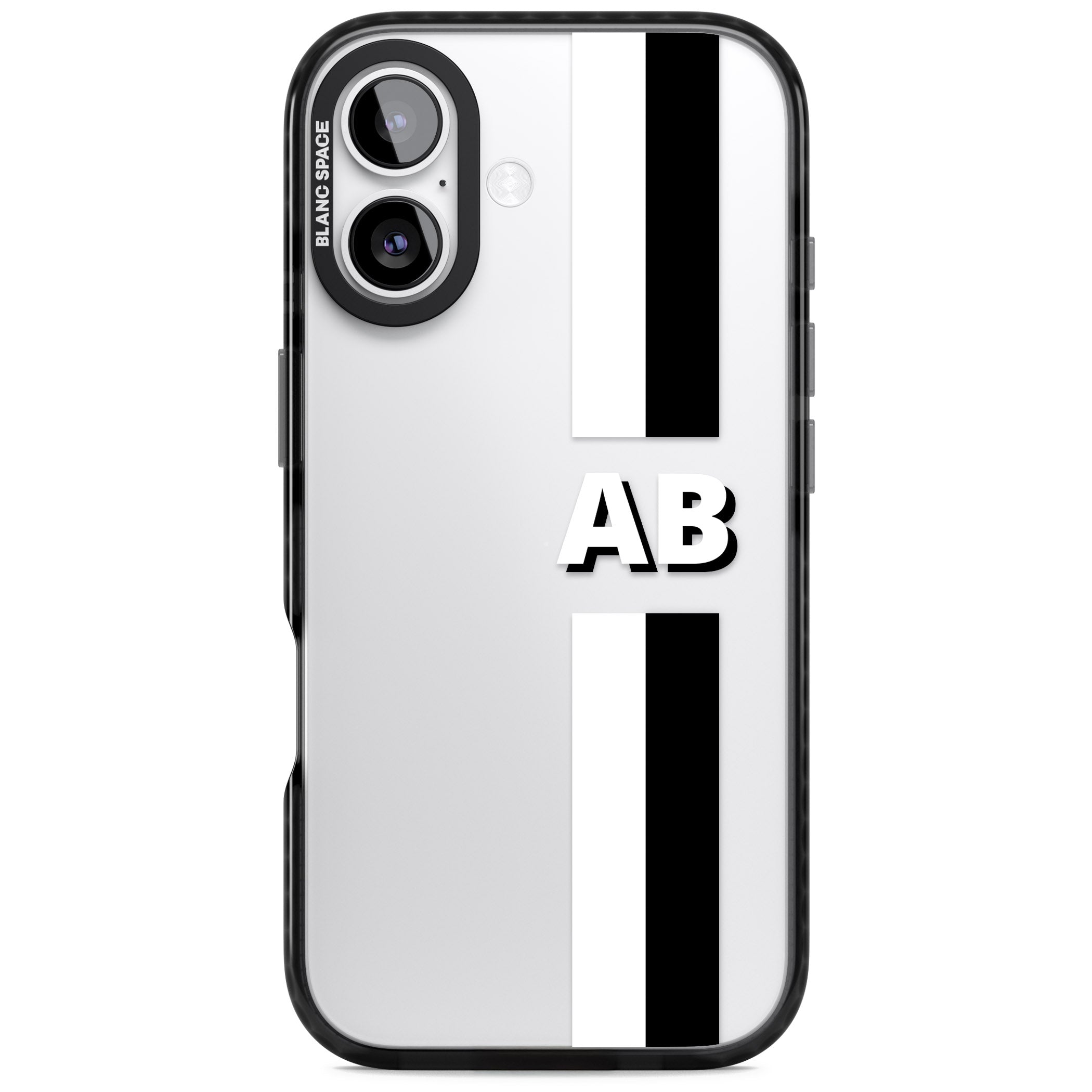 Personalised Bold Two Stripe Name