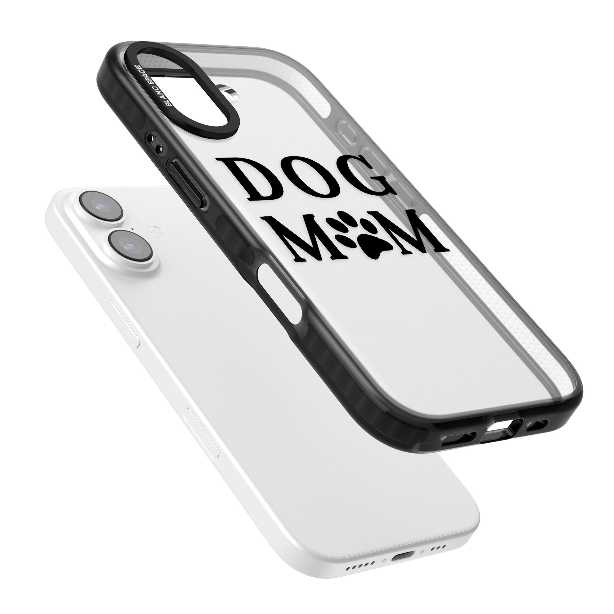 Dog Mom iPhone 17 Impact Black Phone Case Colours
