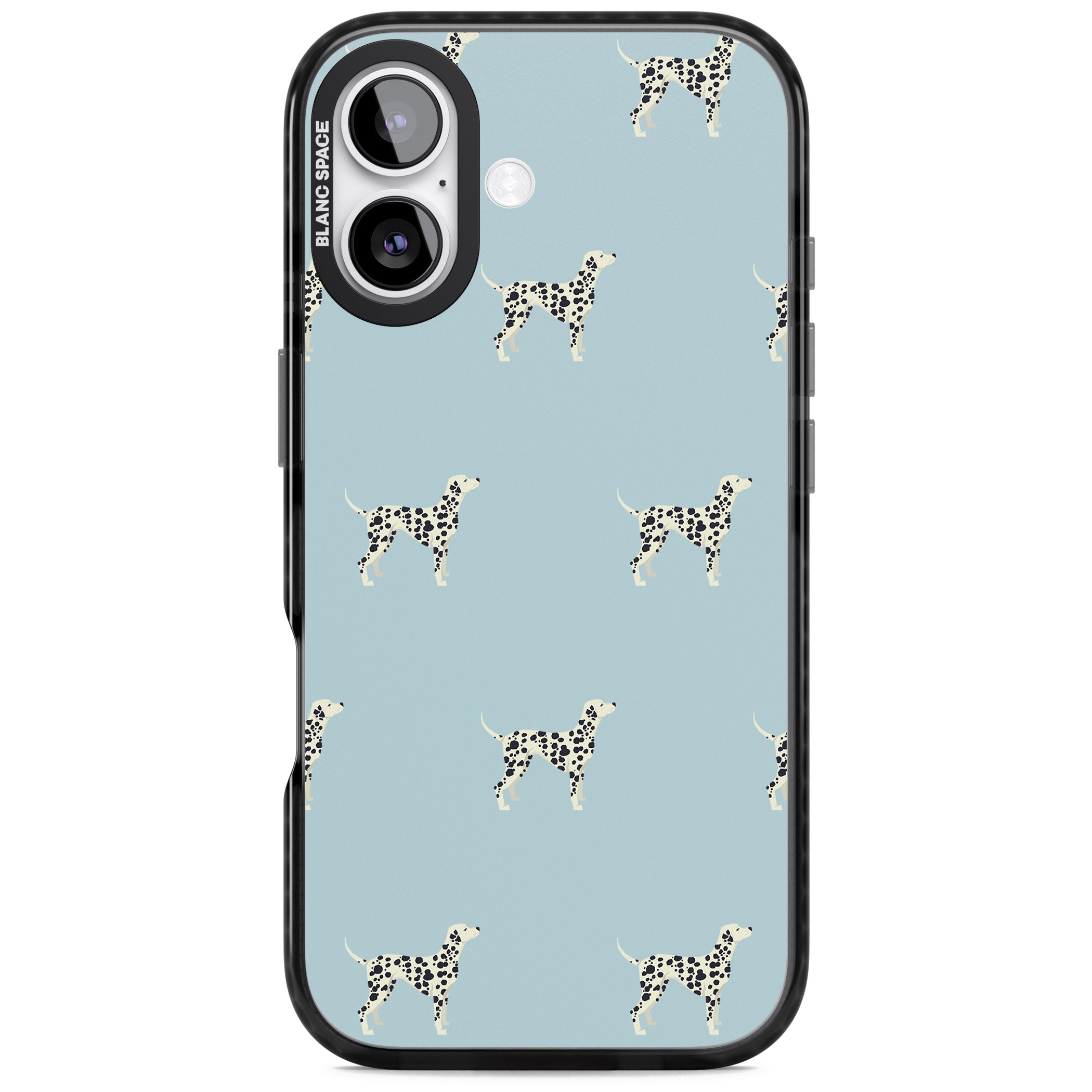Dalmatian Pattern iPhone 17 Impact Black Phone Case