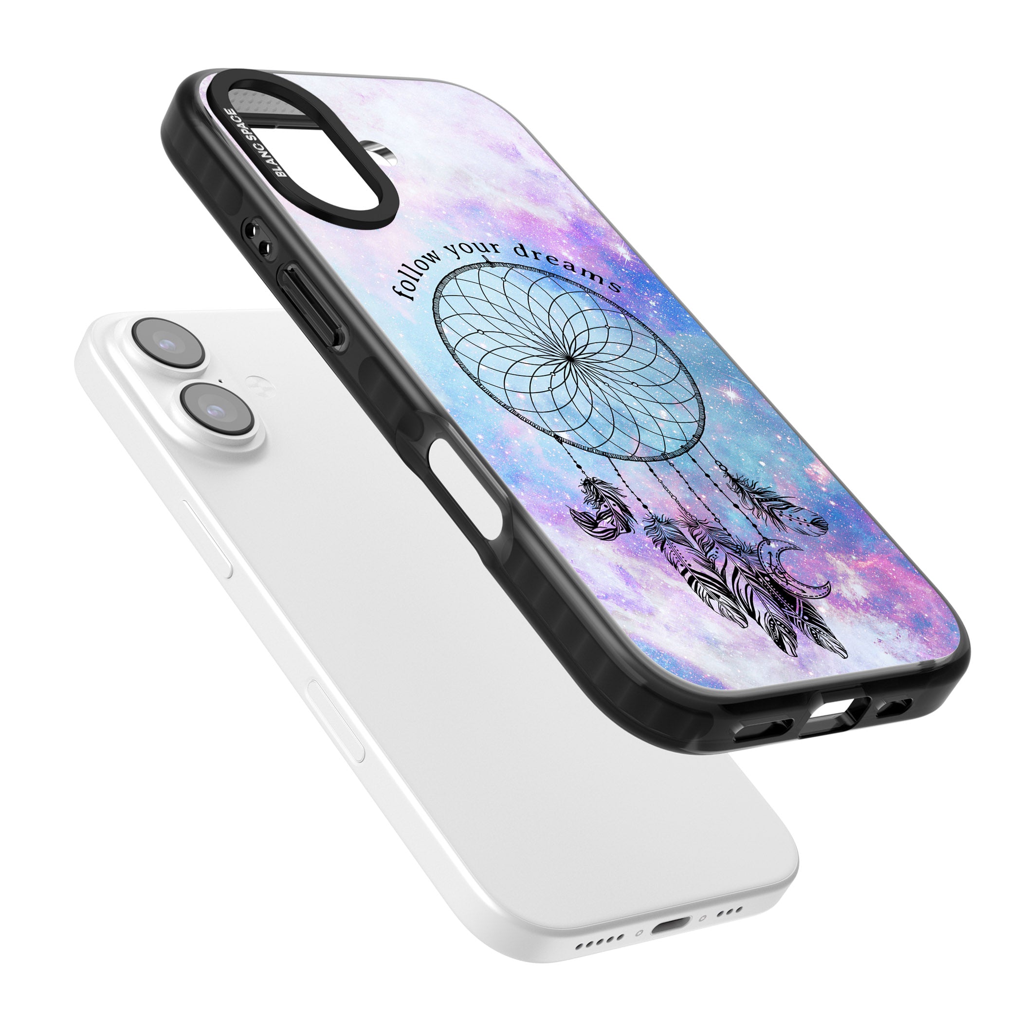 Galaxy Dreamcatcher iPhone 17 Impact Black Phone Case Colours