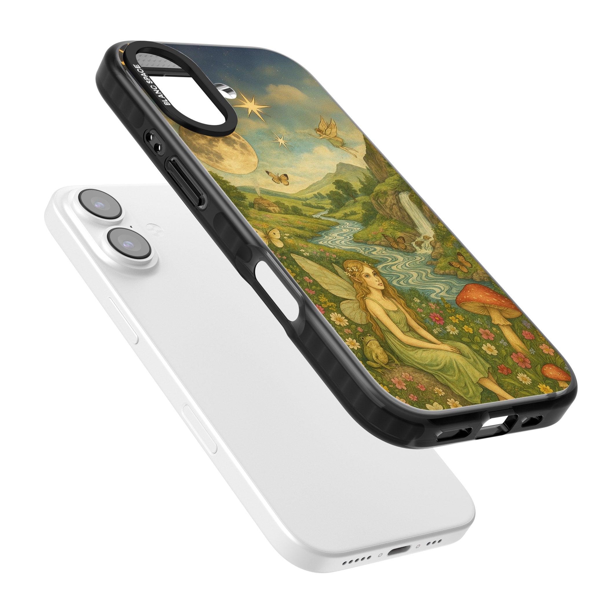 Nature Fairy iPhone 17 Impact Black Phone Case Colours