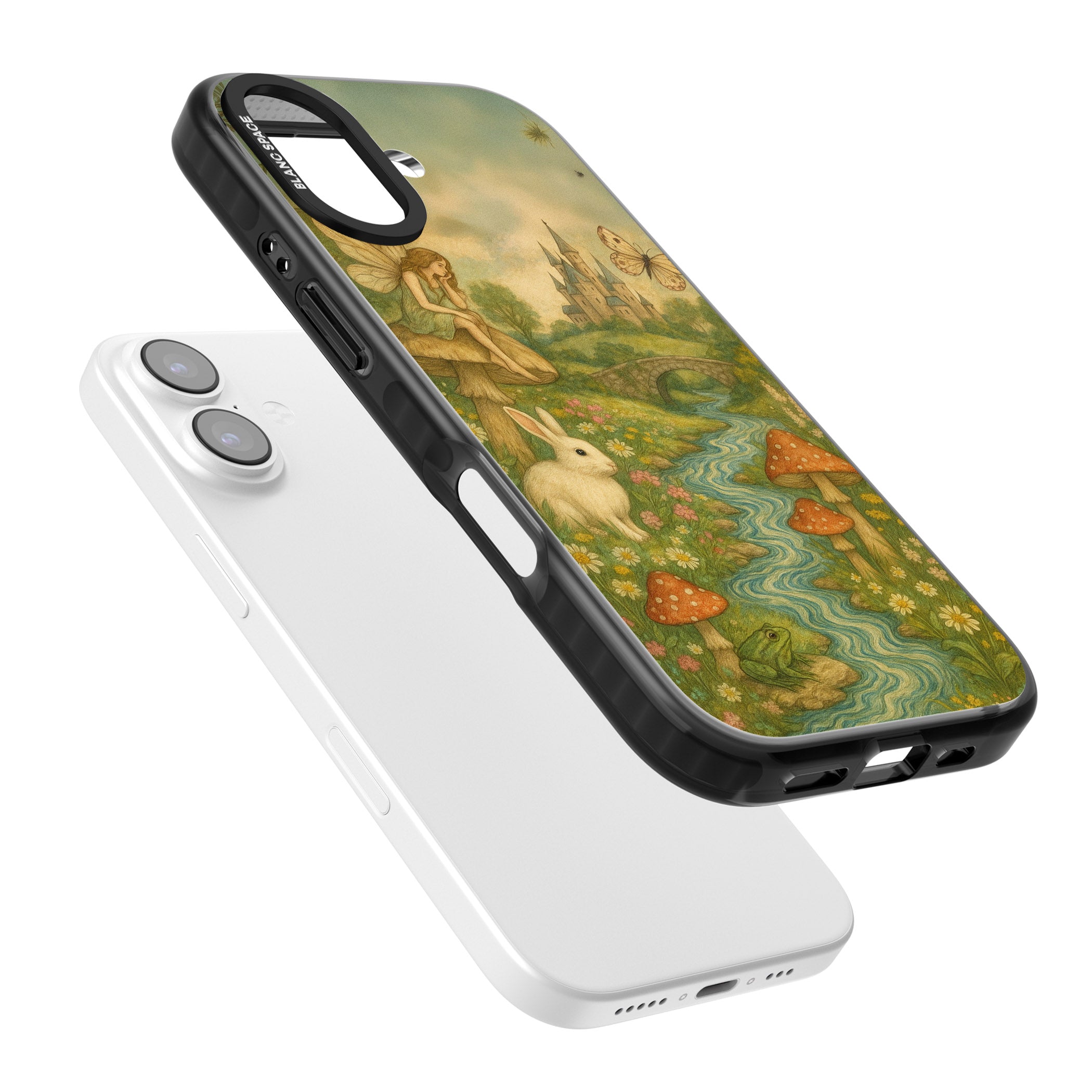Castle Fairy iPhone 17 Impact Black Phone Case Colours