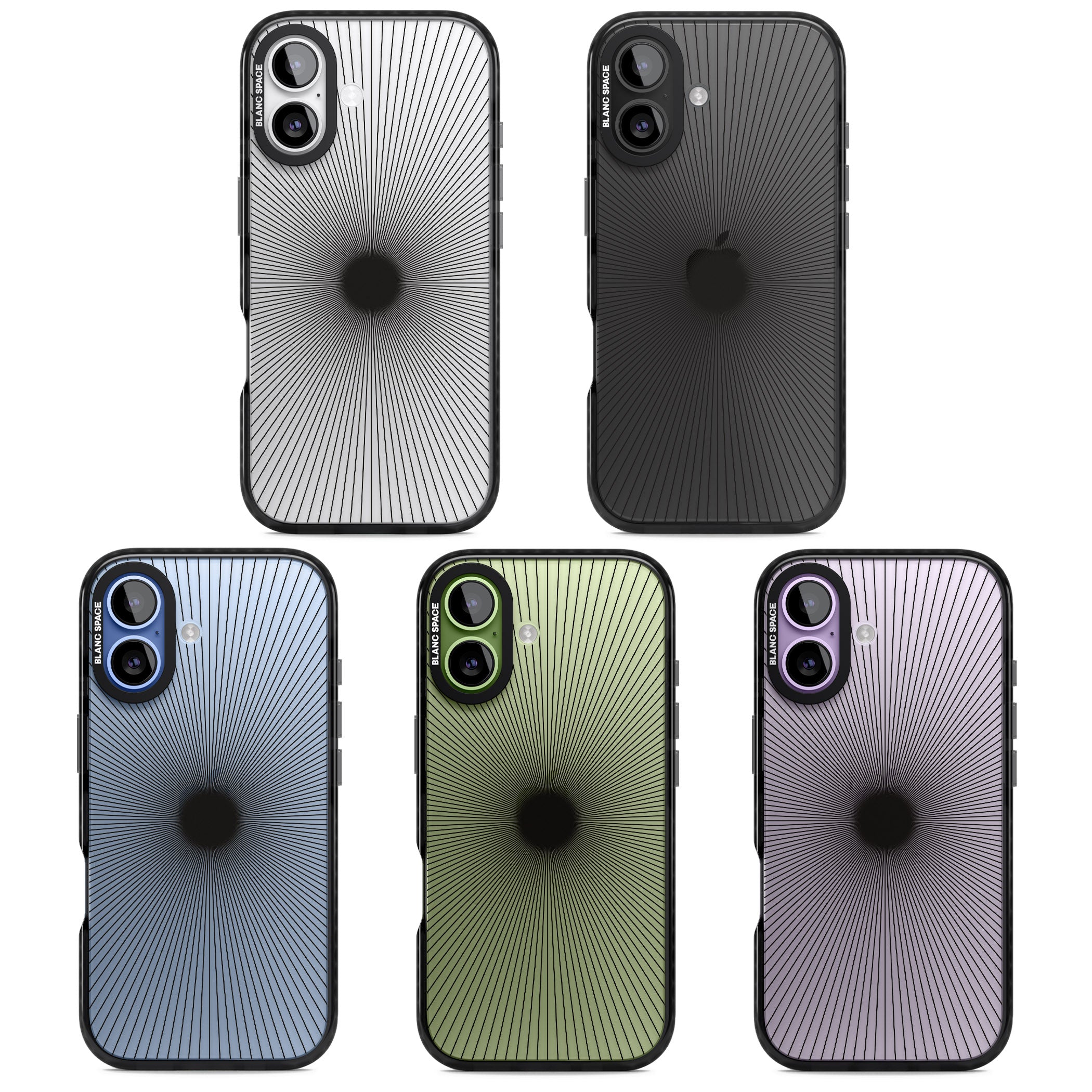 Sunburst iPhone 17 Impact Black Phone Case APT Impact Protection