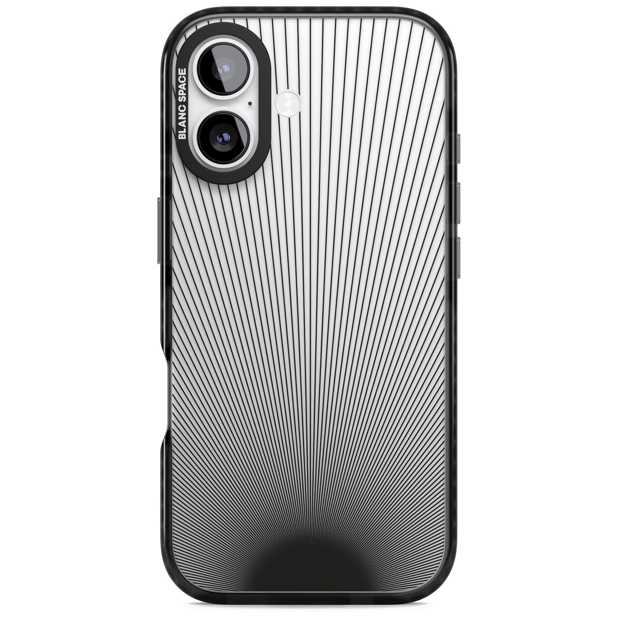 Linear Sunburst iPhone 17 Impact Black Phone Case